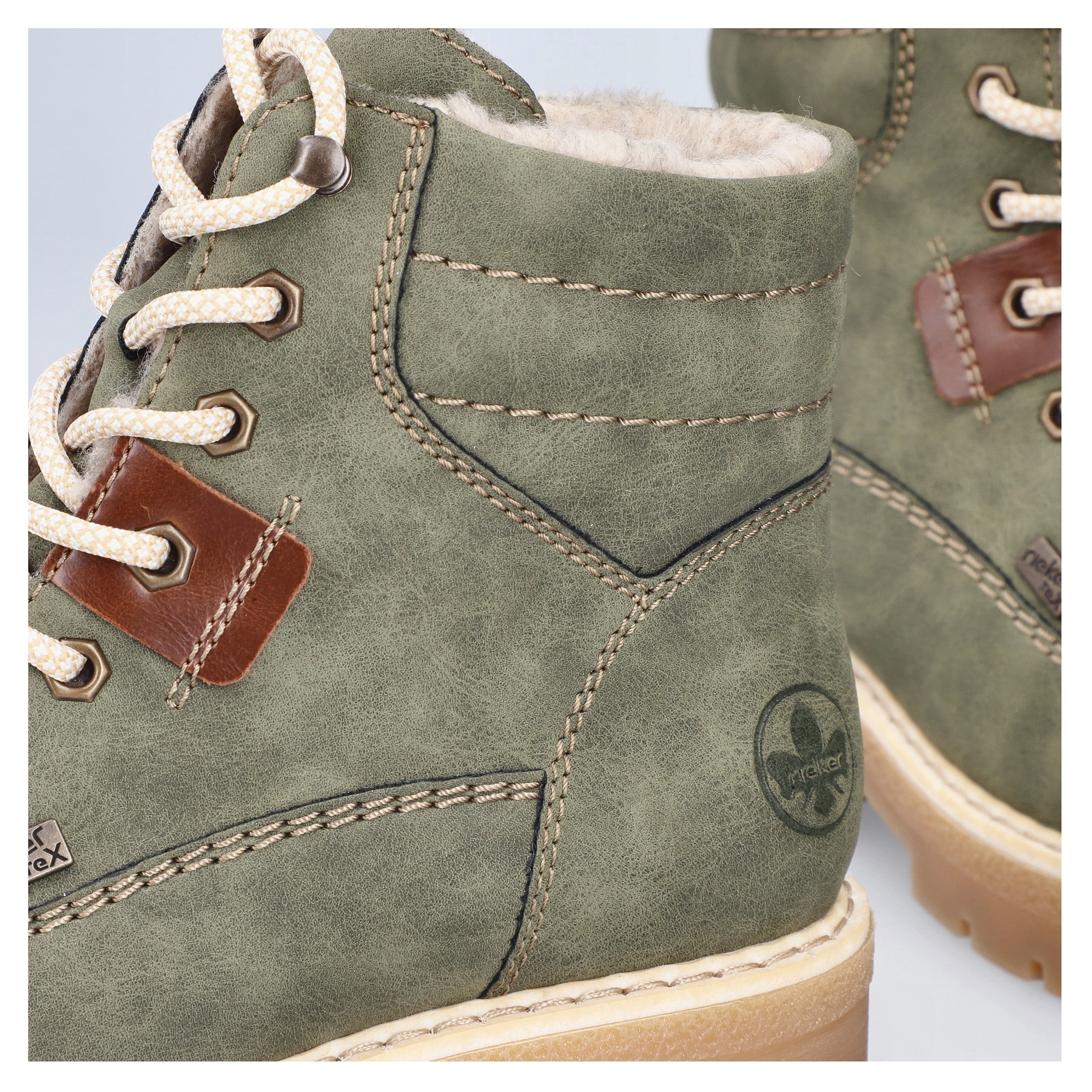 Rieker Winterstiefelette  Winterboots, Schnürboots mit wasserabweisender riekerTEX-Membran