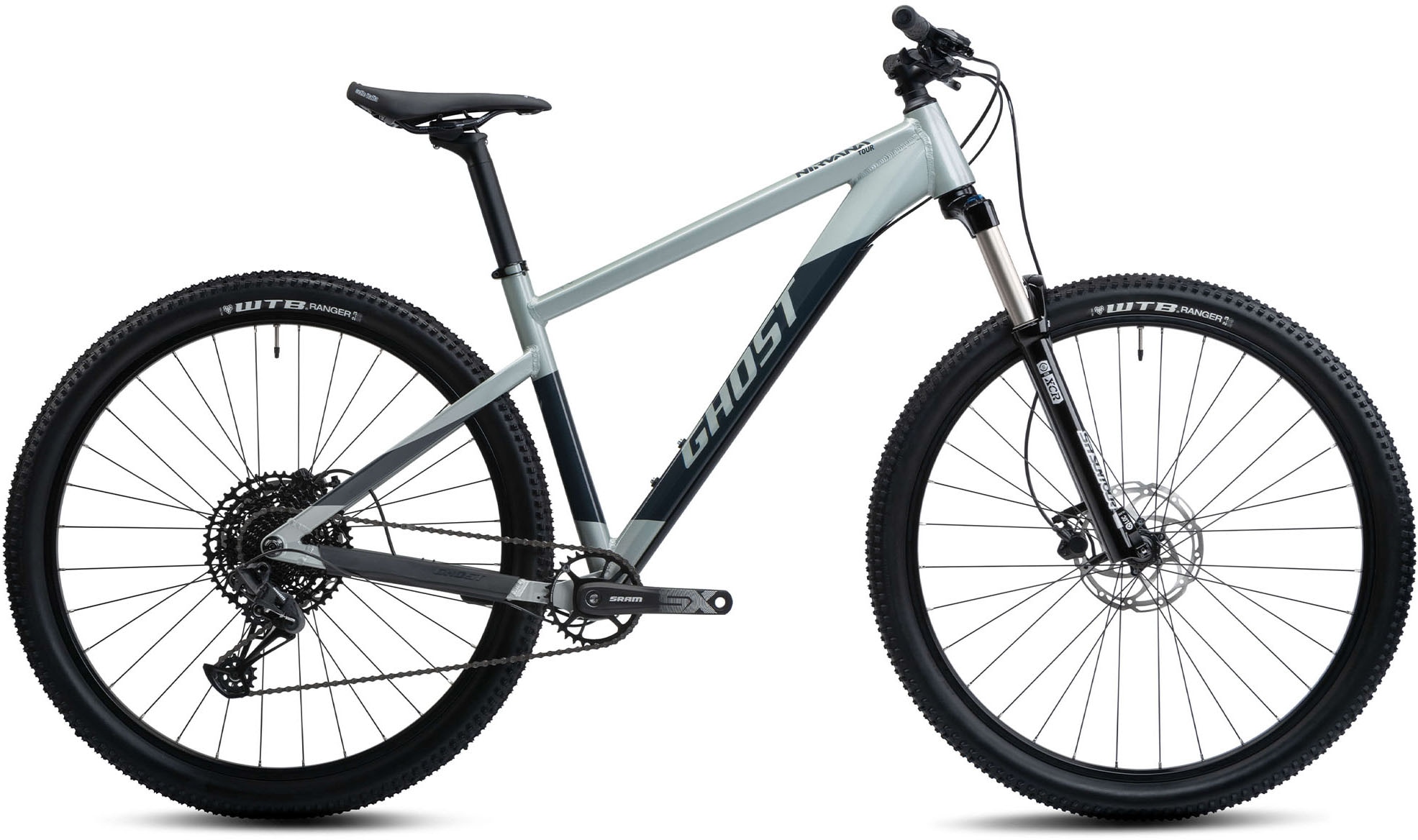 Ghost Mountainbike »Nirvana Tour SF«, 12 Gang, SRAM, SX Eagle Schaltwerk, Kettenschaltung, für Damen und Herren, Kettenschaltung
