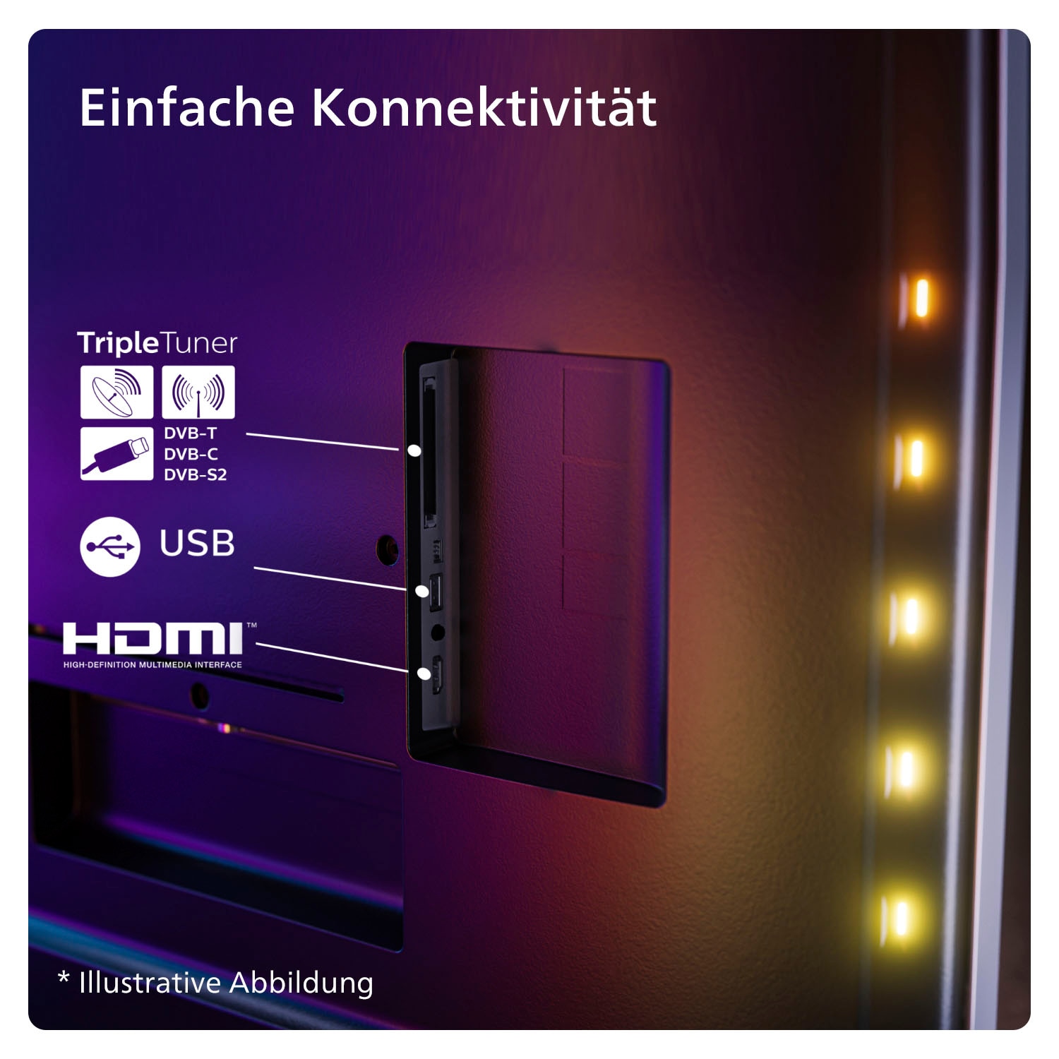 Philips OLED-Fernseher »55OLED909/12«, 138 cm/55 Zoll, 4K Ultra HD, Google TV-Smart-TV