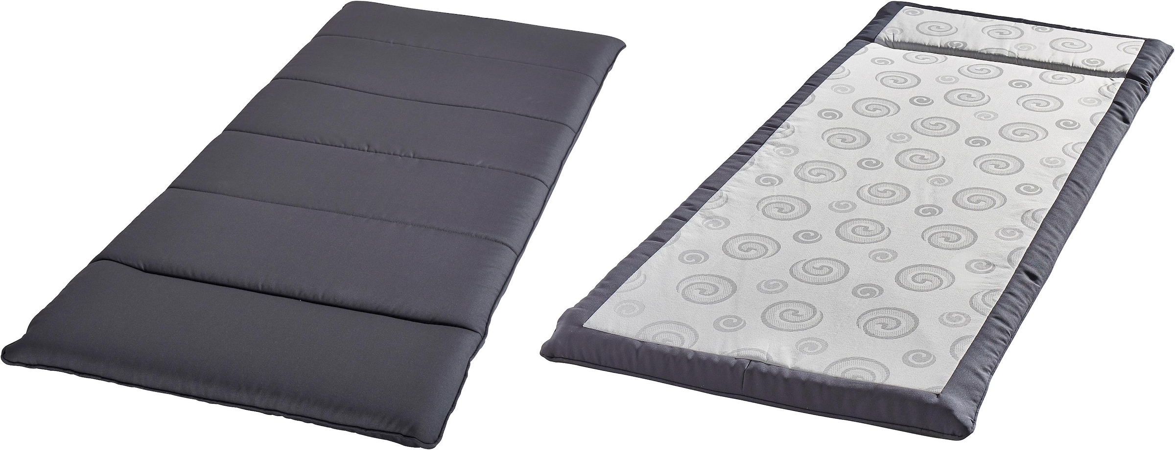 INOSIGN Ecksofa »Boxspringbett Night & Day L-Form mit Dauer-Schlaffunktion o. Armlehnen«, mit Boxspring-Bettfunktion 164x200 cm und Bettkasten, Dauerschläfer!