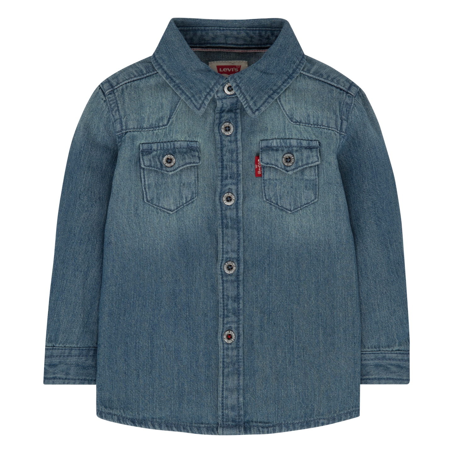 Levi's® Kids Langarmhemd »LVB BARSTOW WESTERN SHIRT«, im Jeans-Look for Baby BOYS