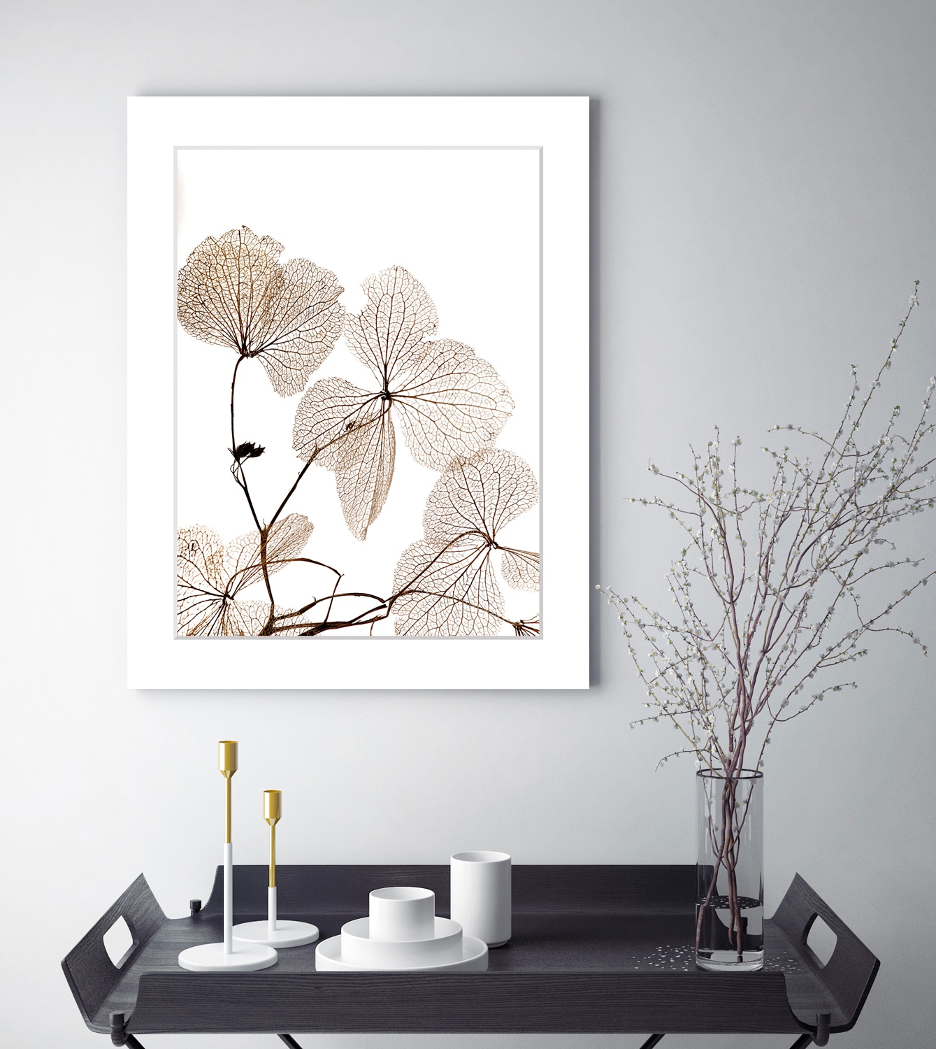 queence Bild »Ina«, Blumen, Blumen, gerahmt