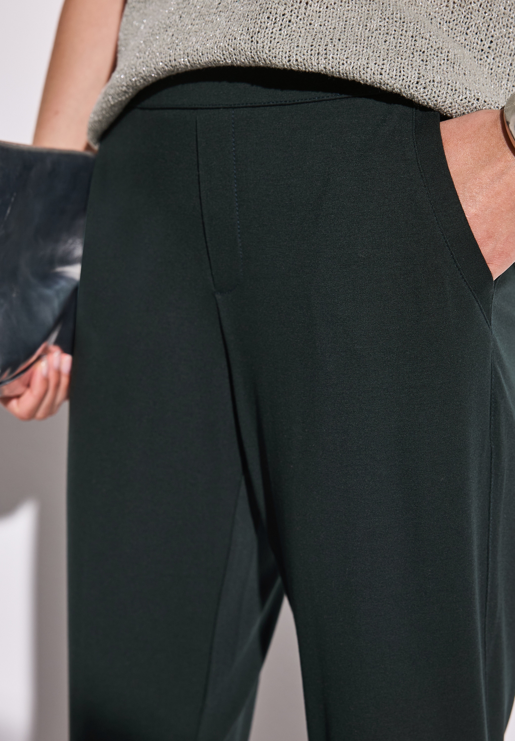 STREET ONE Stoffhose »Style Bonny«, mit elastischem Bund