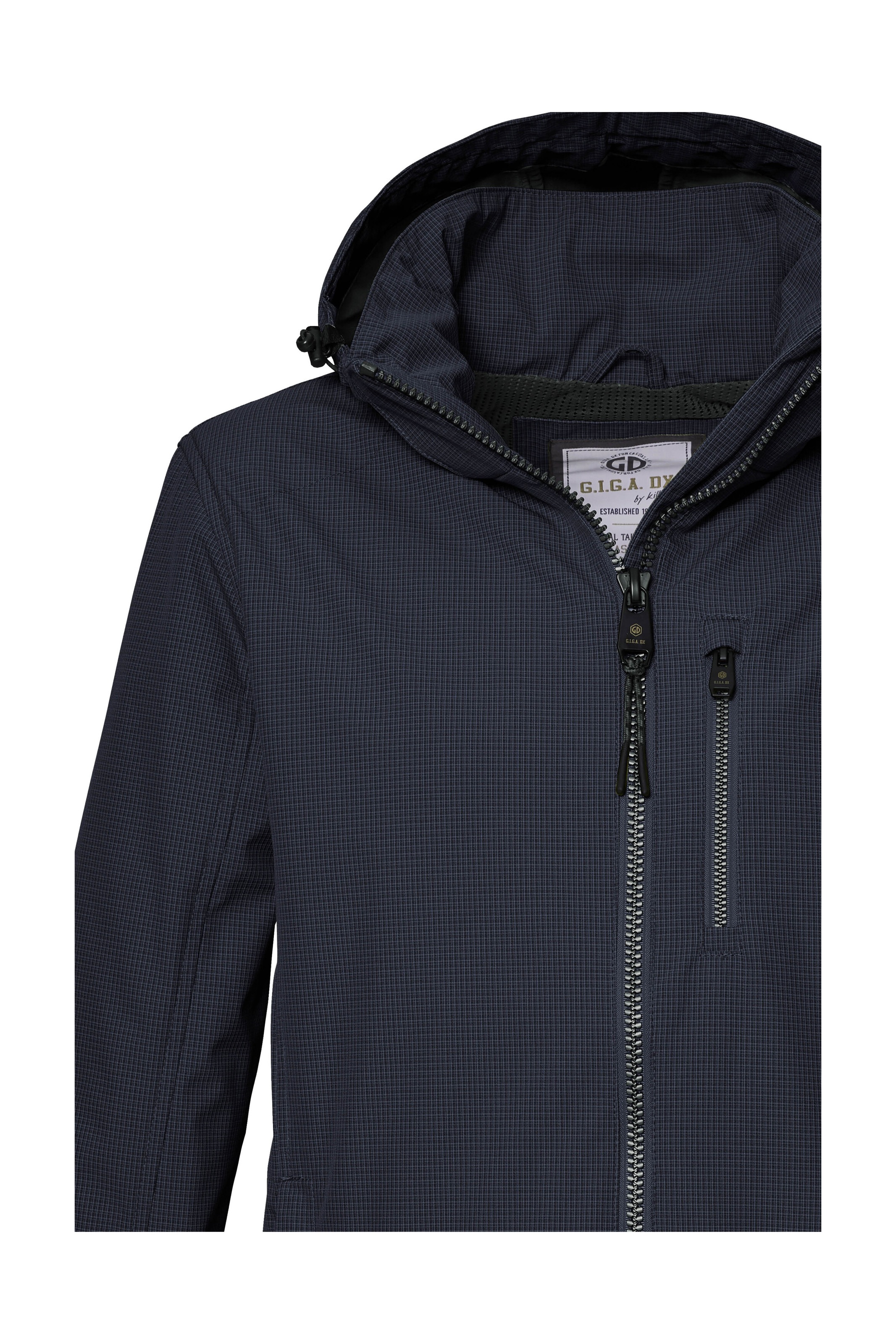 G.I.G.A. DX by killtec Softshelljacke »GS 82 MN SFTSHLL JCKT«, Wasserabweisende, winddichte Herrenjacke mit abnehmbarer Kapuze