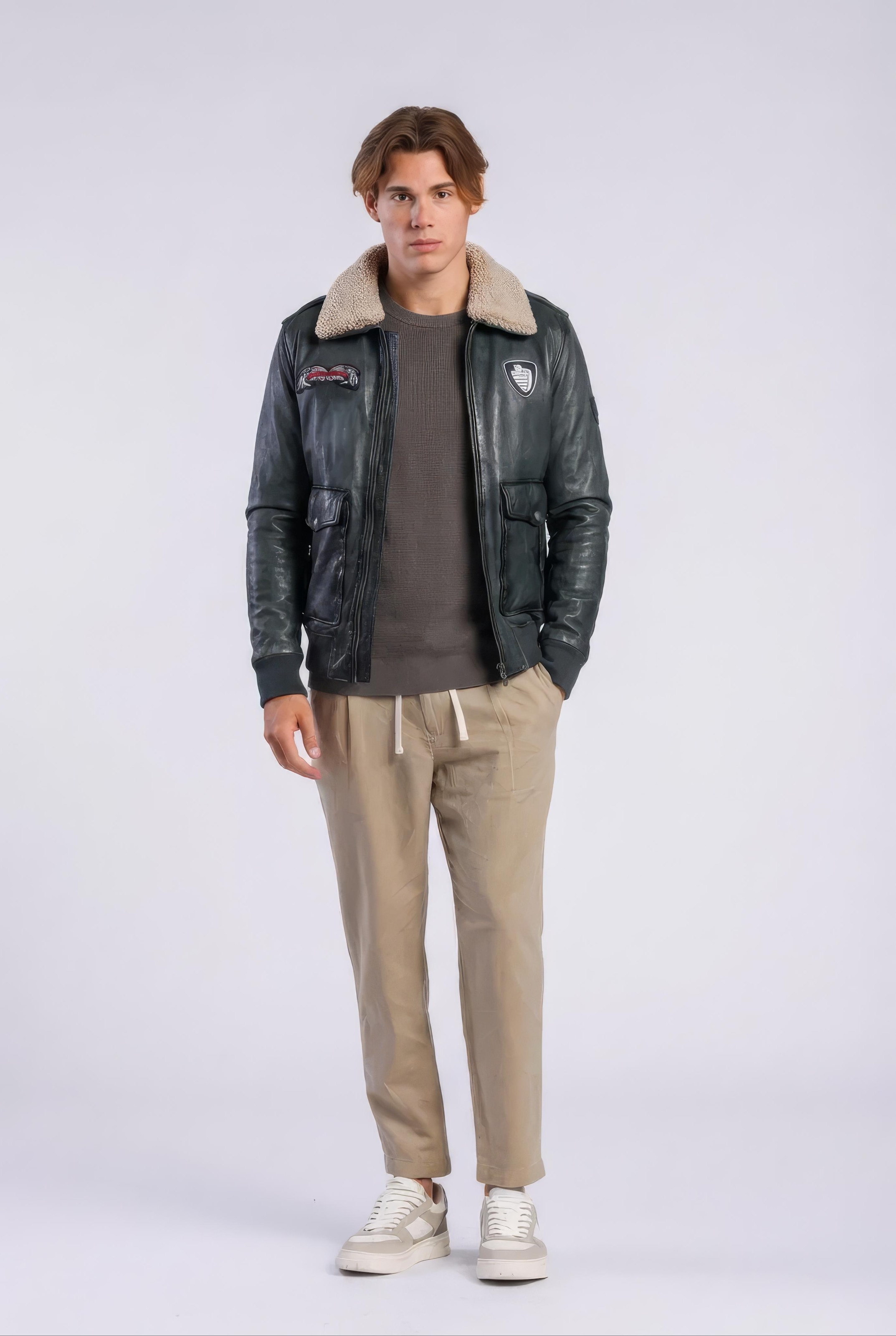 Freaky Nation Lederjacke »GateOne-FN«