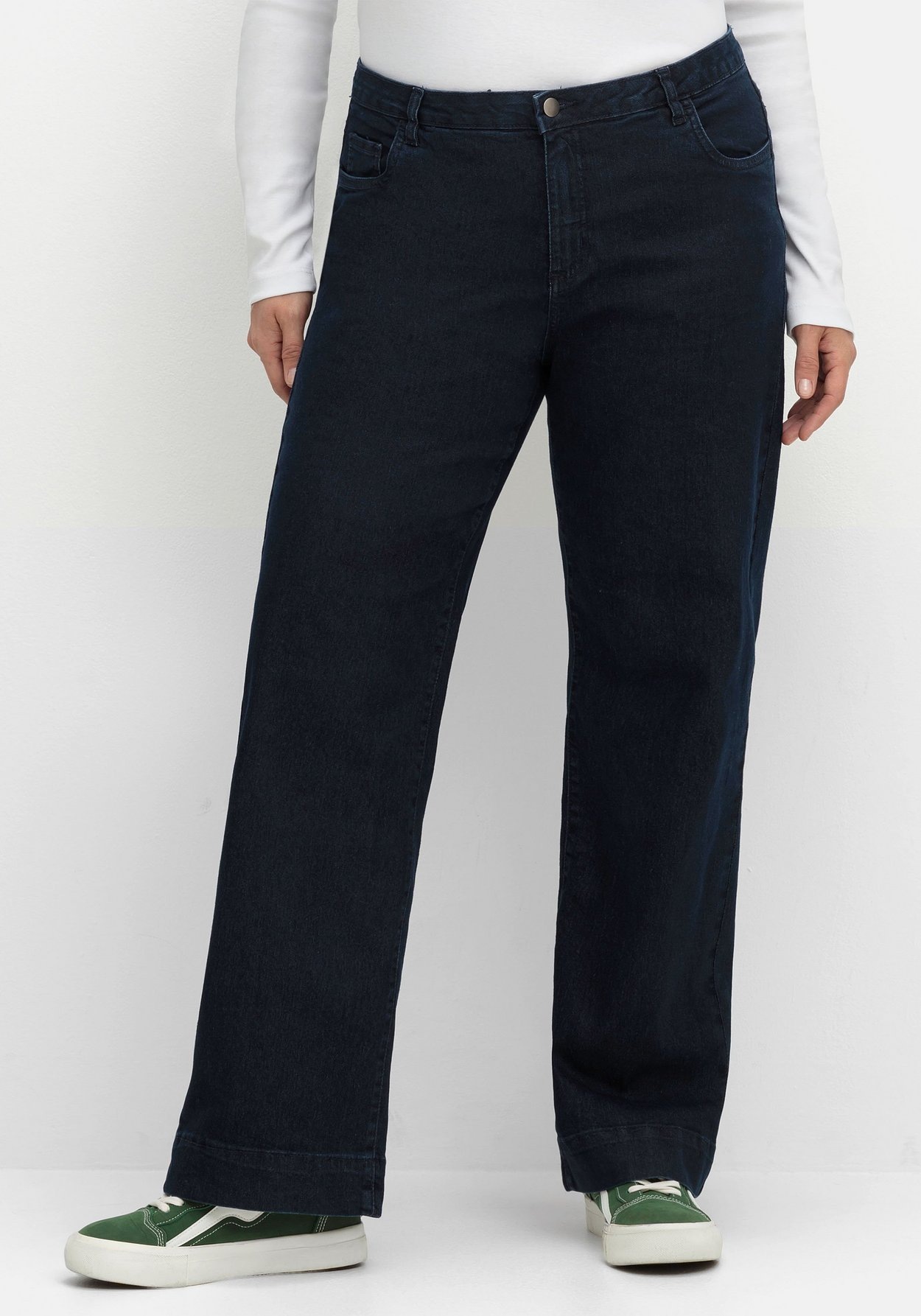 Sheego Weite Jeans »Weite Jeans in Five-Pocket-Form«