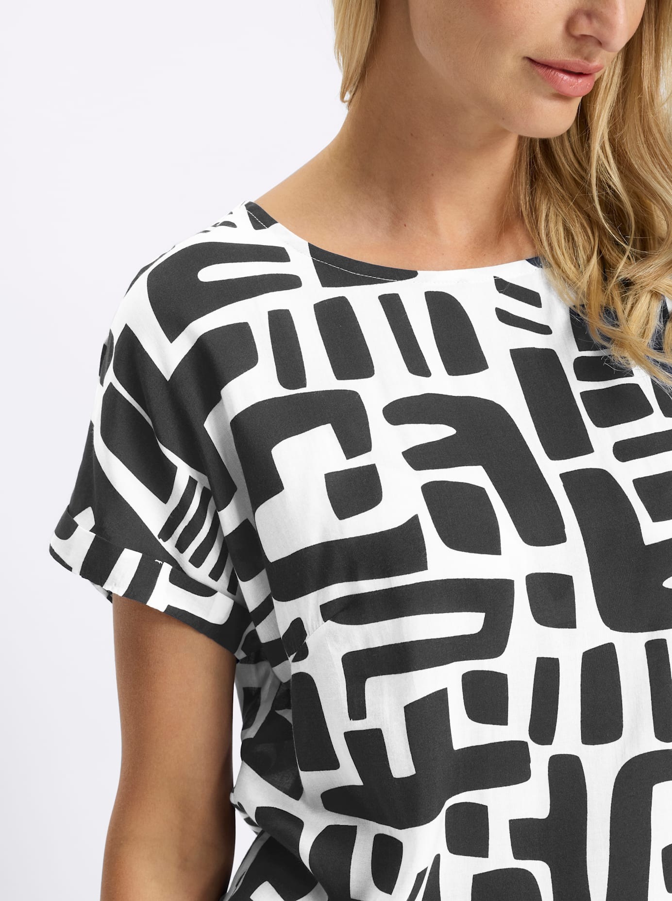 heine Kurzarmbluse