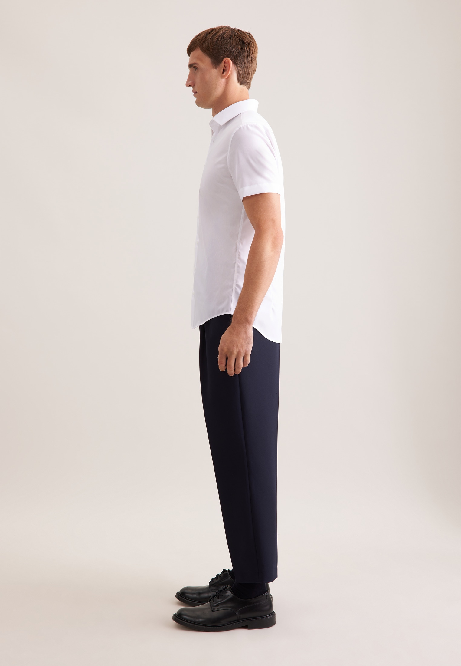 seidensticker Businesshemd »Schwarze Rose« Slim 1/2 Kentkragen Uni