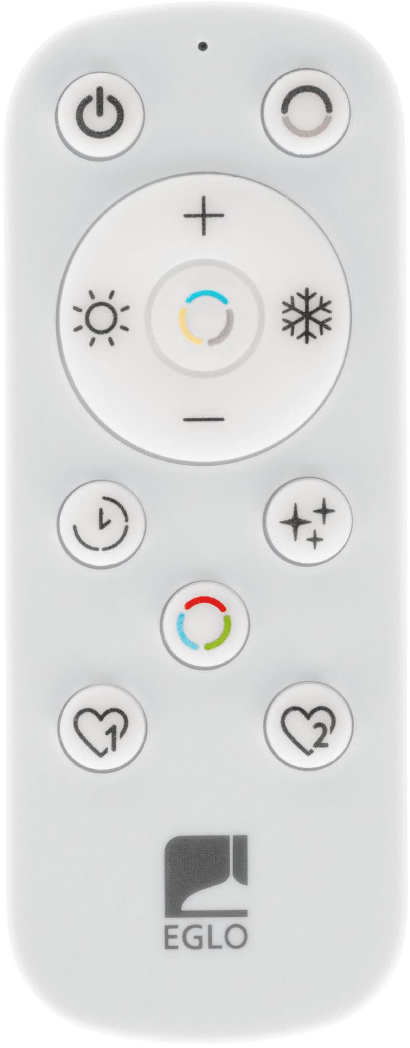 EGLO Deckenleuchte »Rovito-R Deckenlampe, Deckenbeleuchtung, Badlampe, Kunststoff, IP44« LED-Modul 1 Stk. Kaltweiß | Neutralweiß | Warmweiß Wand-/Deckenleuchte - L50 x B50 x H3,2 cm - schwarz - 17W inkl.