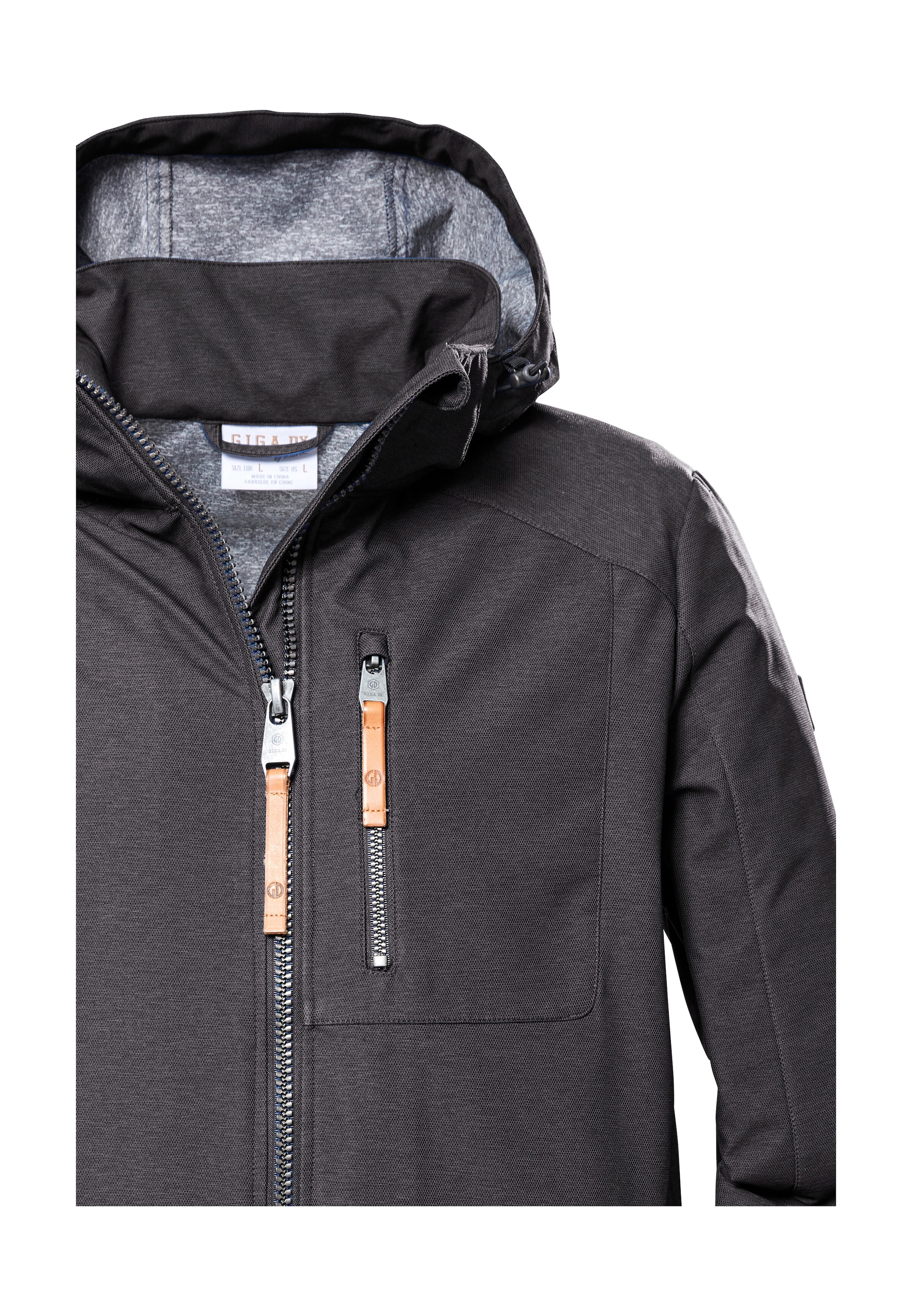G.I.G.A. DX by killtec Softshelljacke »GS 7 MN SFTSHLL JCKT«, Herren Softshelljacke: wasserabweisend, abnehmbare Kapuze, nachhaltig
