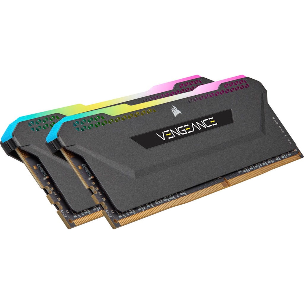 Corsair Arbeitsspeicher »Vengeance RGB PRO SL DDR4 3200Mhz 16GB (2x8GB) Black«