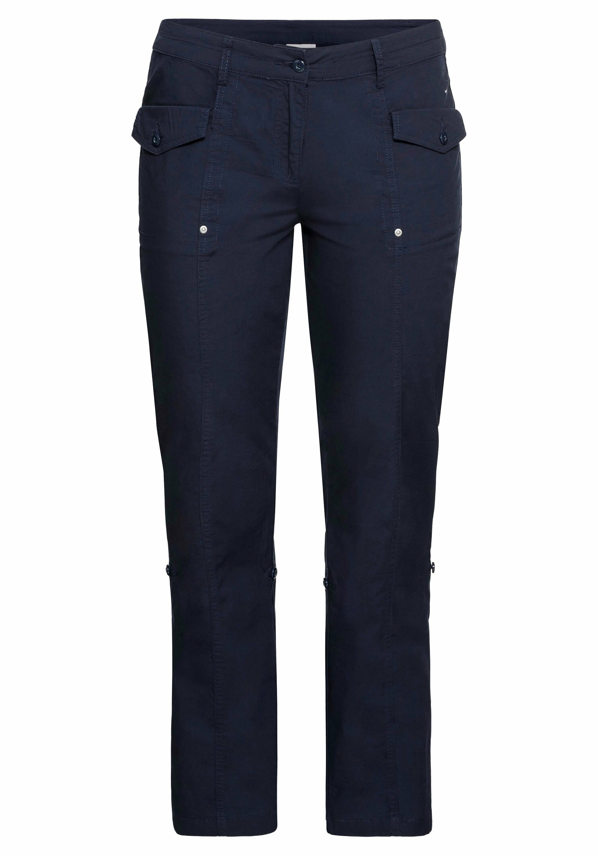 Sheego Cargohose »Hose Mit Krempelfunktion«