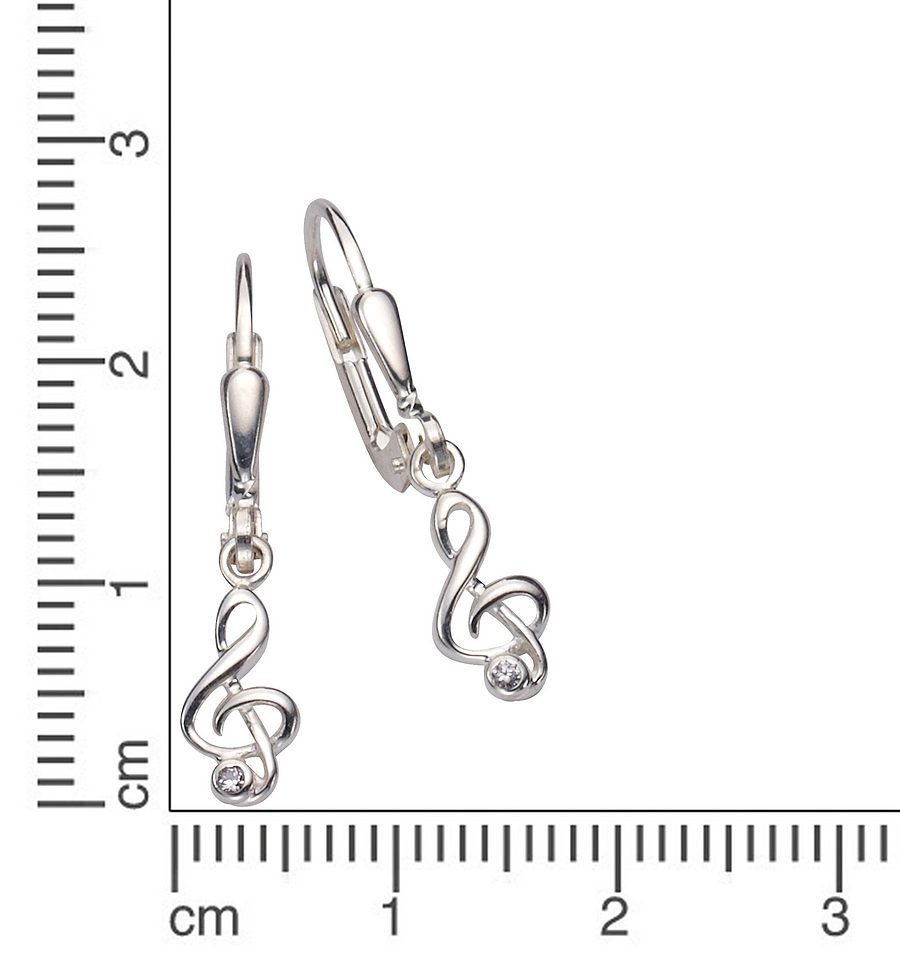 Firetti Paar Ohrhänger »Notenschlüssel« auf kaufen Rechnung