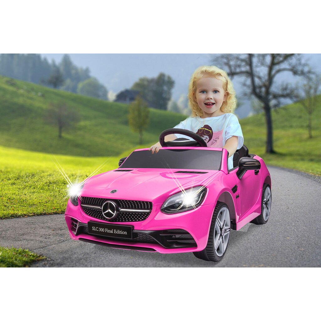 Jamara Elektro-Kinderauto »Ride-on Mercedes-Benz SLC«, ab 3 Jahren, bis 30 kg