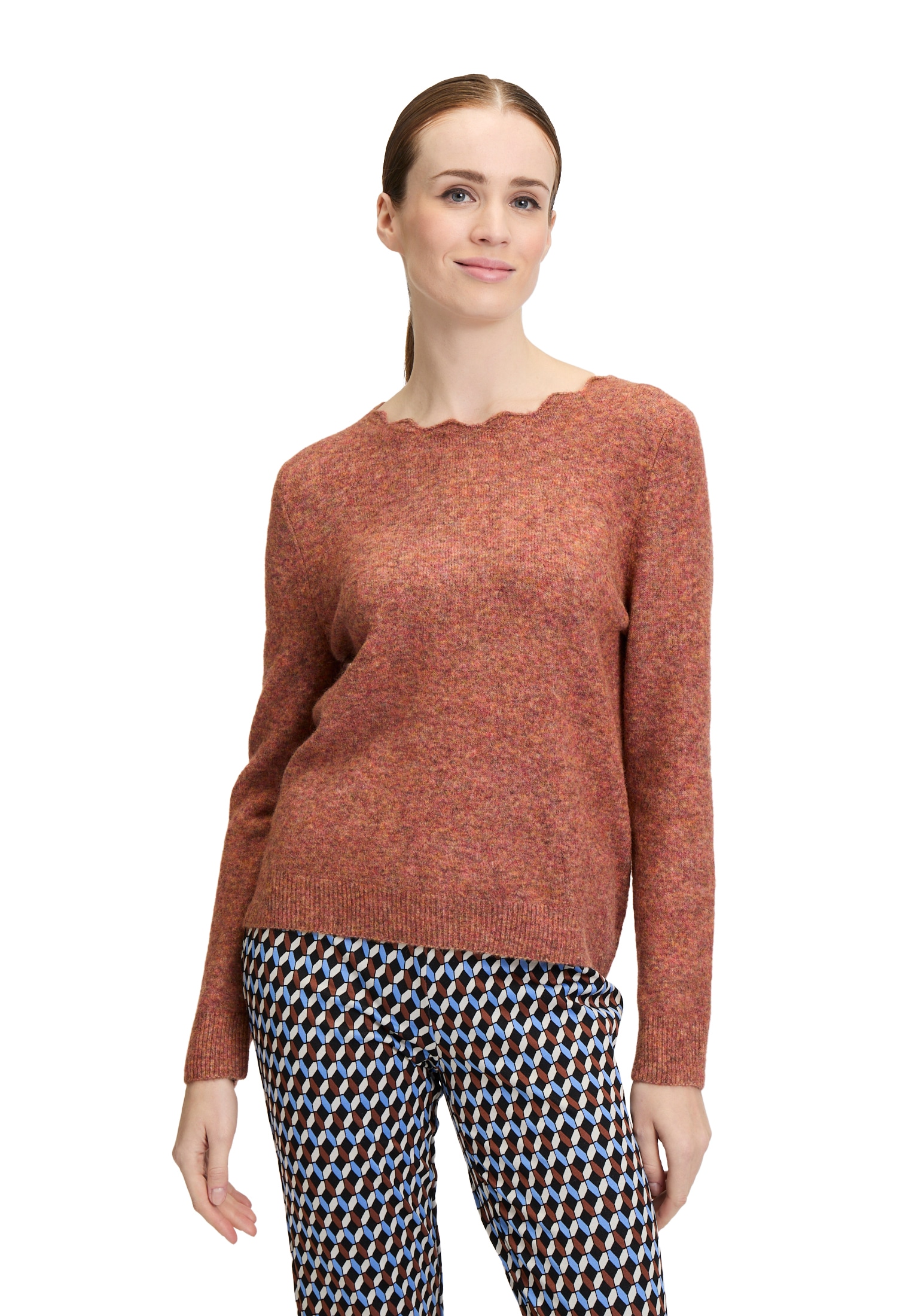 Cartoon Strickpullover »Strickpullover mit Rundhalsausschnitt«