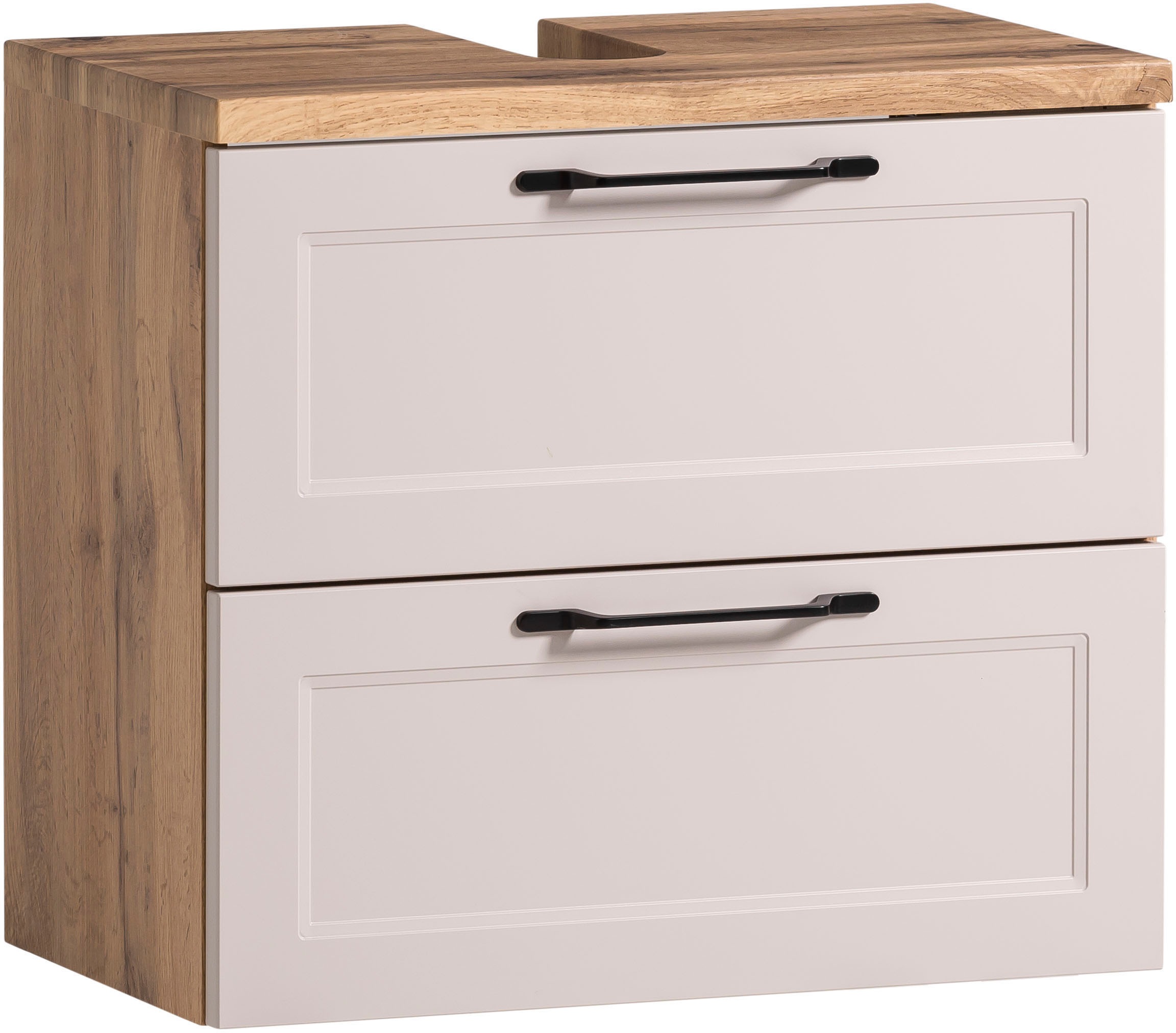 welltime Waschbeckenunterschrank »Lana«, Badmöbel, 2 Schubladen, 60 cm breit