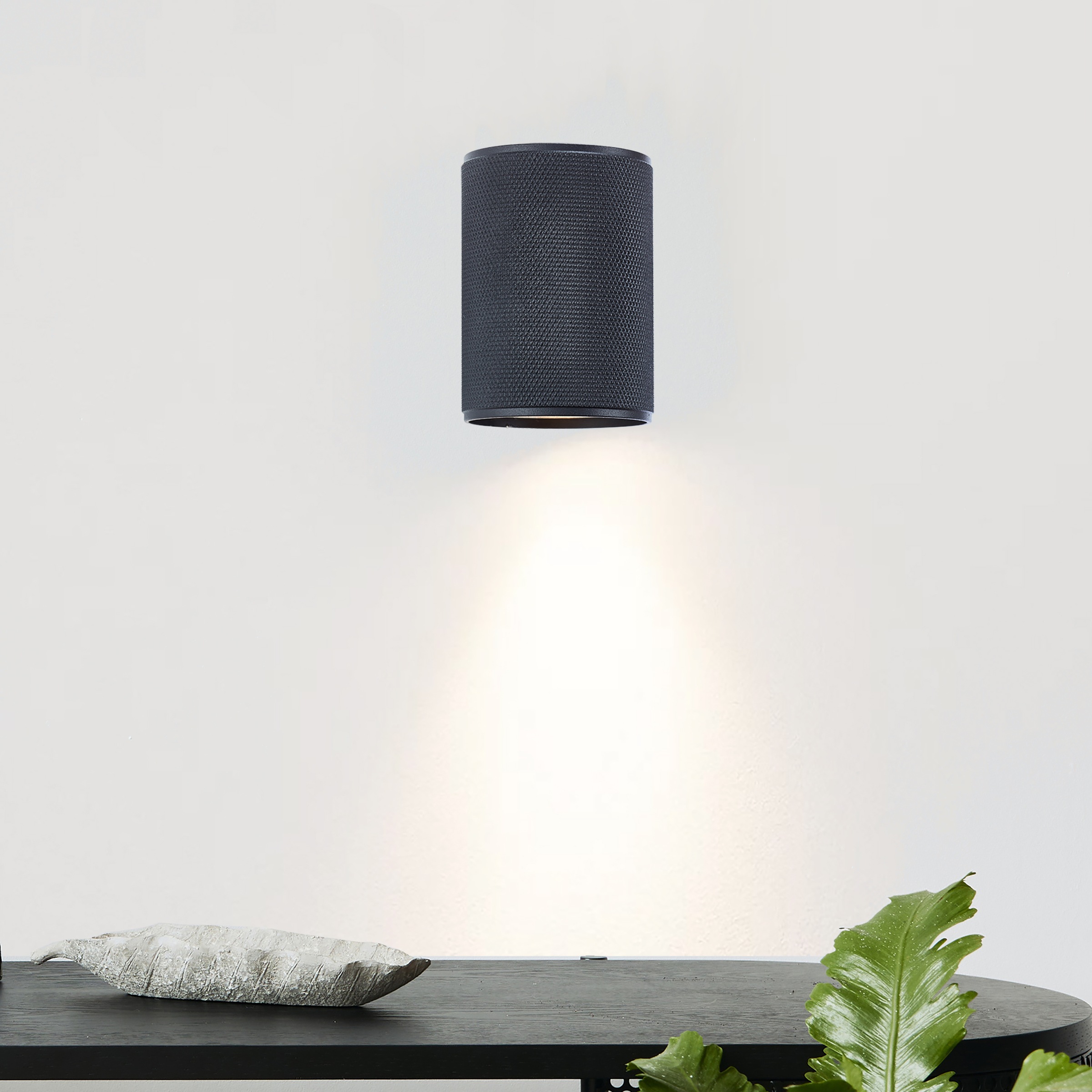Brilliant Wandleuchte »Marty«, 1 flammig, Leuchtmittel GU10 | LED wechselbar, 9 x 7 cm, GU10, Aluminium