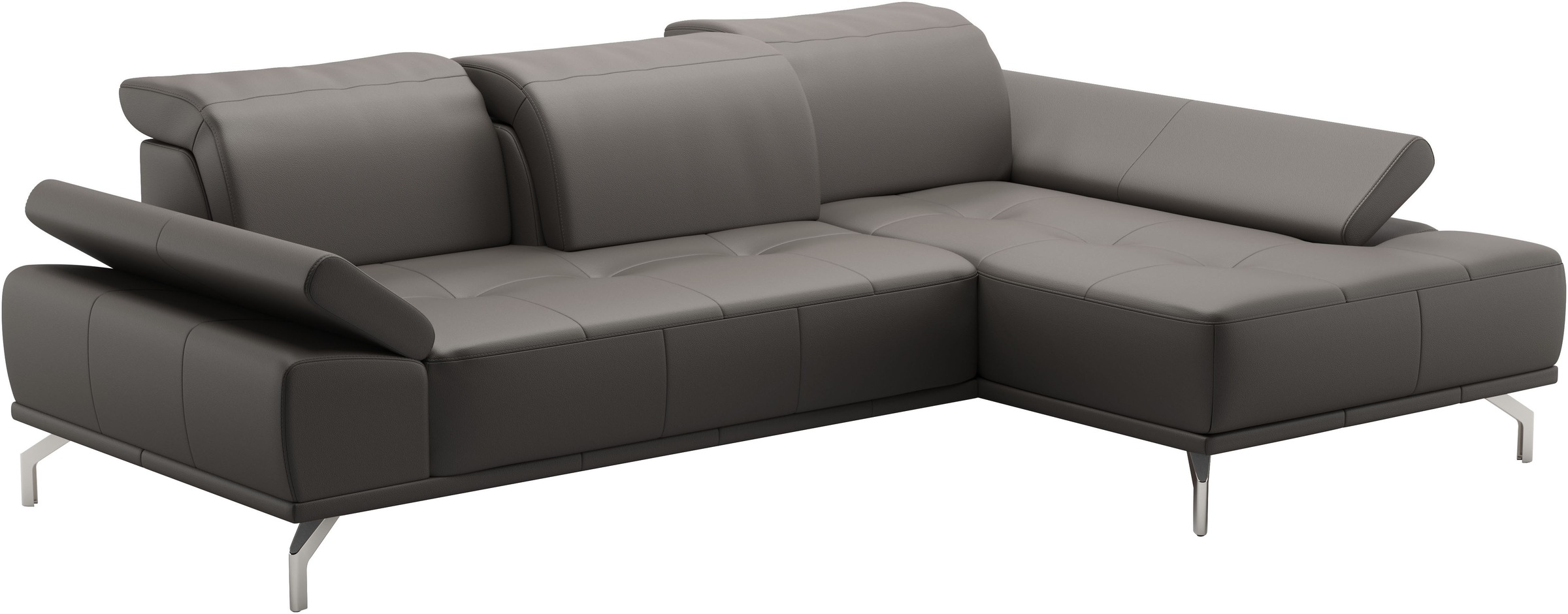 Places of Style Ecksofa »Caluna«, Inkl.Sitztiefenverstellung