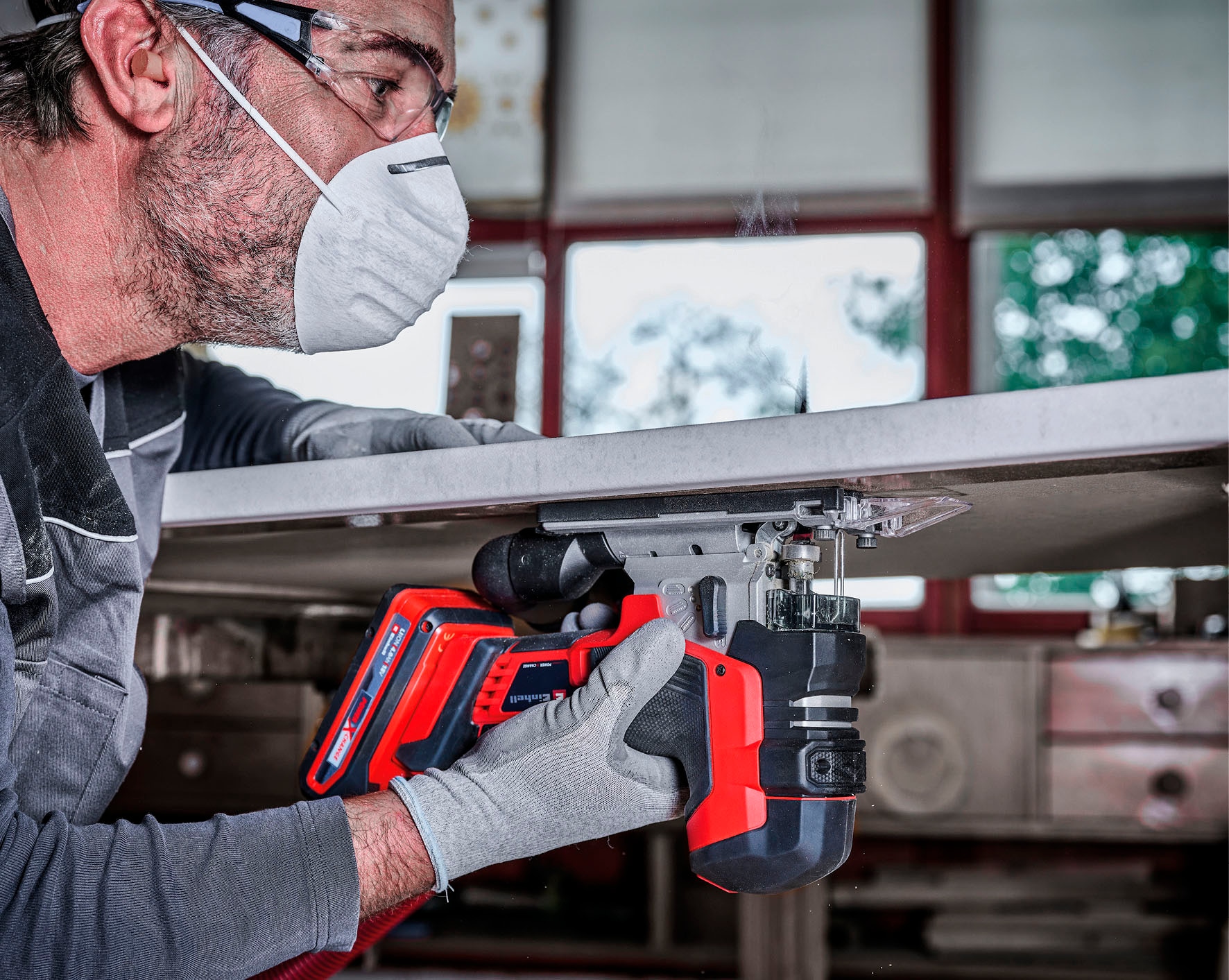 Einhell Akku-Stichsäge »TP-JST 18/135« Set, 8 Stk. tlg. Einhell Professional, ohne Akku und Ladegerät