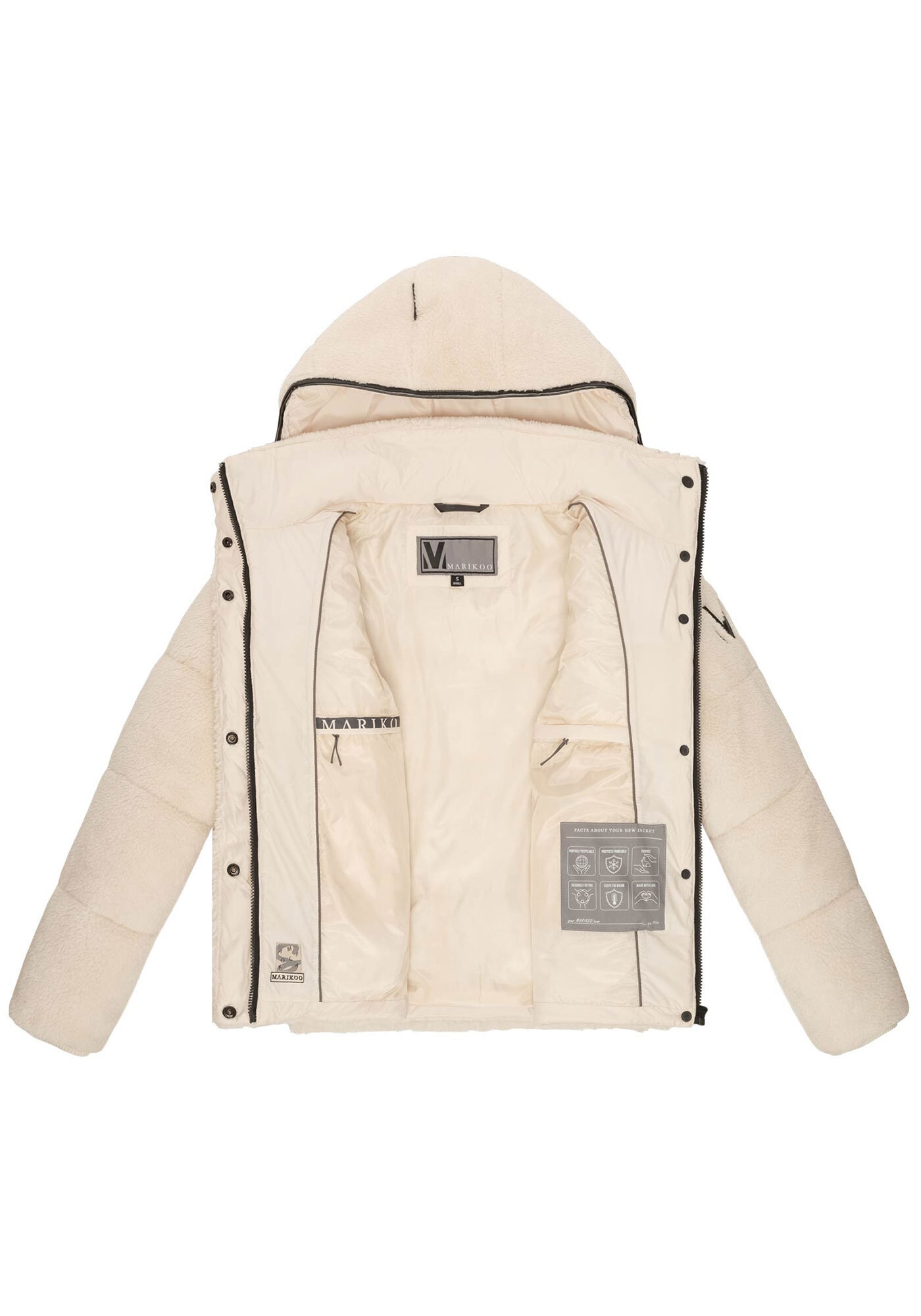 Marikoo Winterjacke »Marikoo Kaguraa Damen Winterjacke N030«
