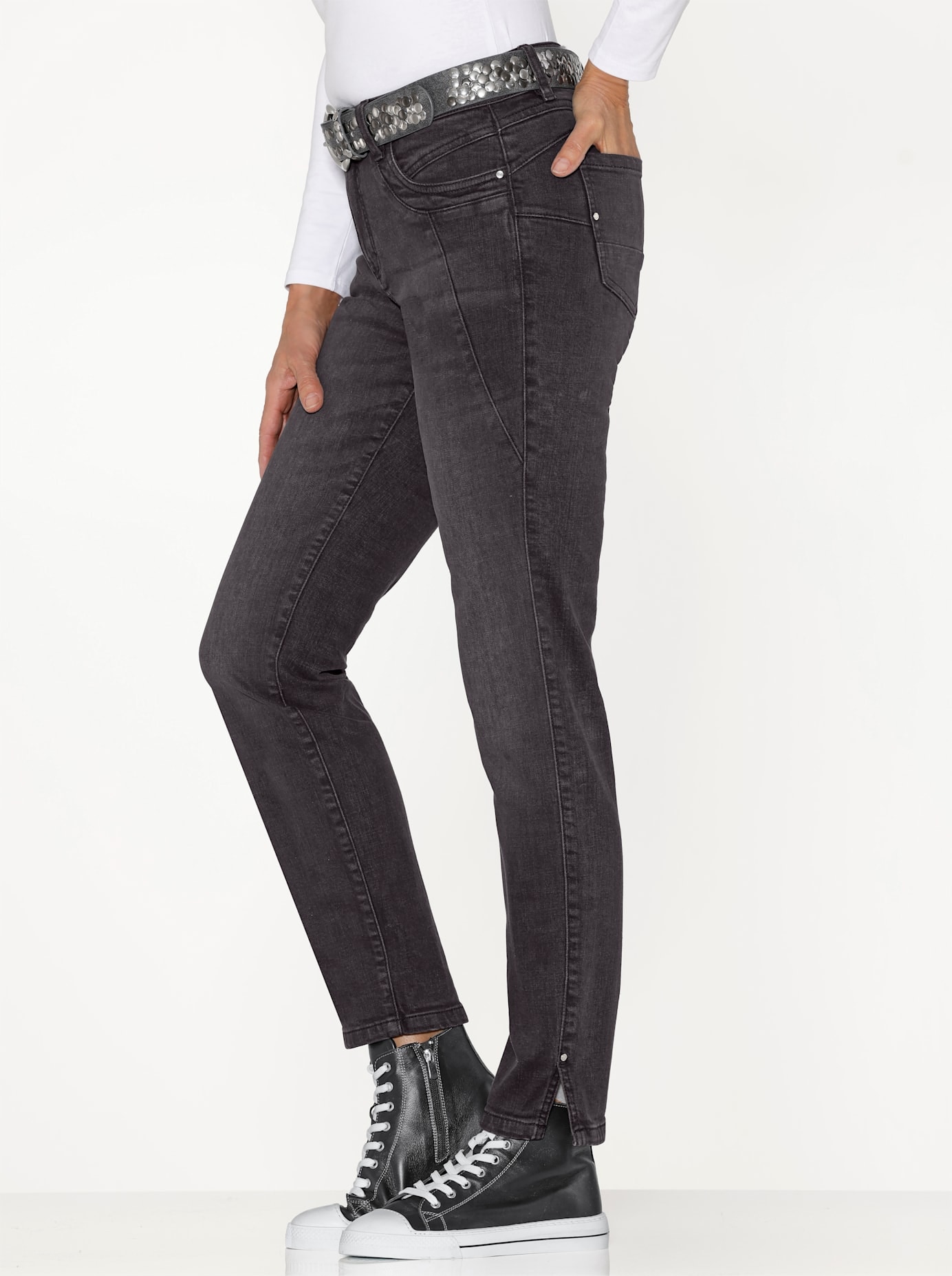 heine Push-up-Jeans, (1 tlg.)