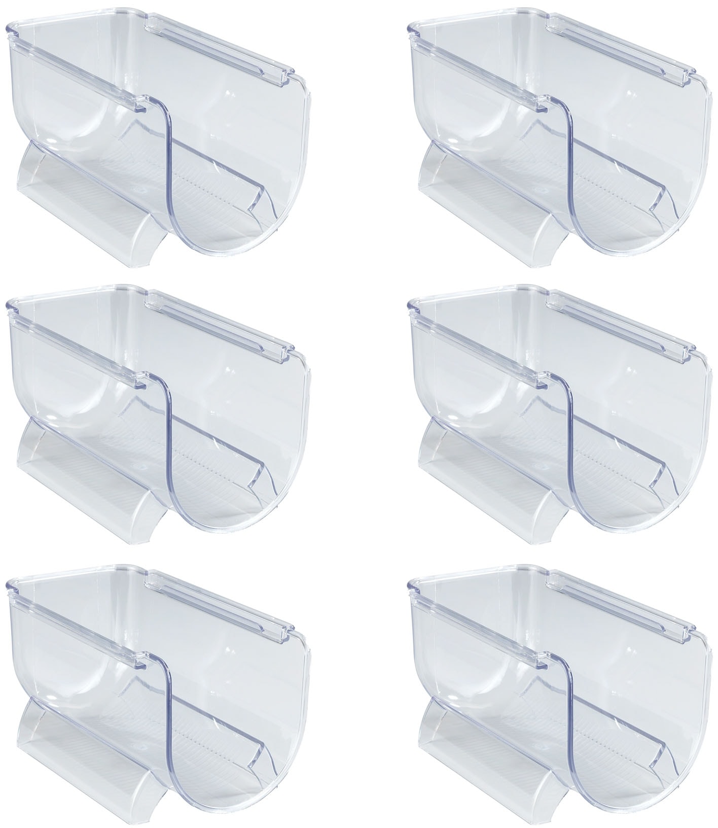 WENKO Weinflaschenhalter, (Set, 6 St.), stapelbar, Schrankeinsatz für Flaschen kaufen