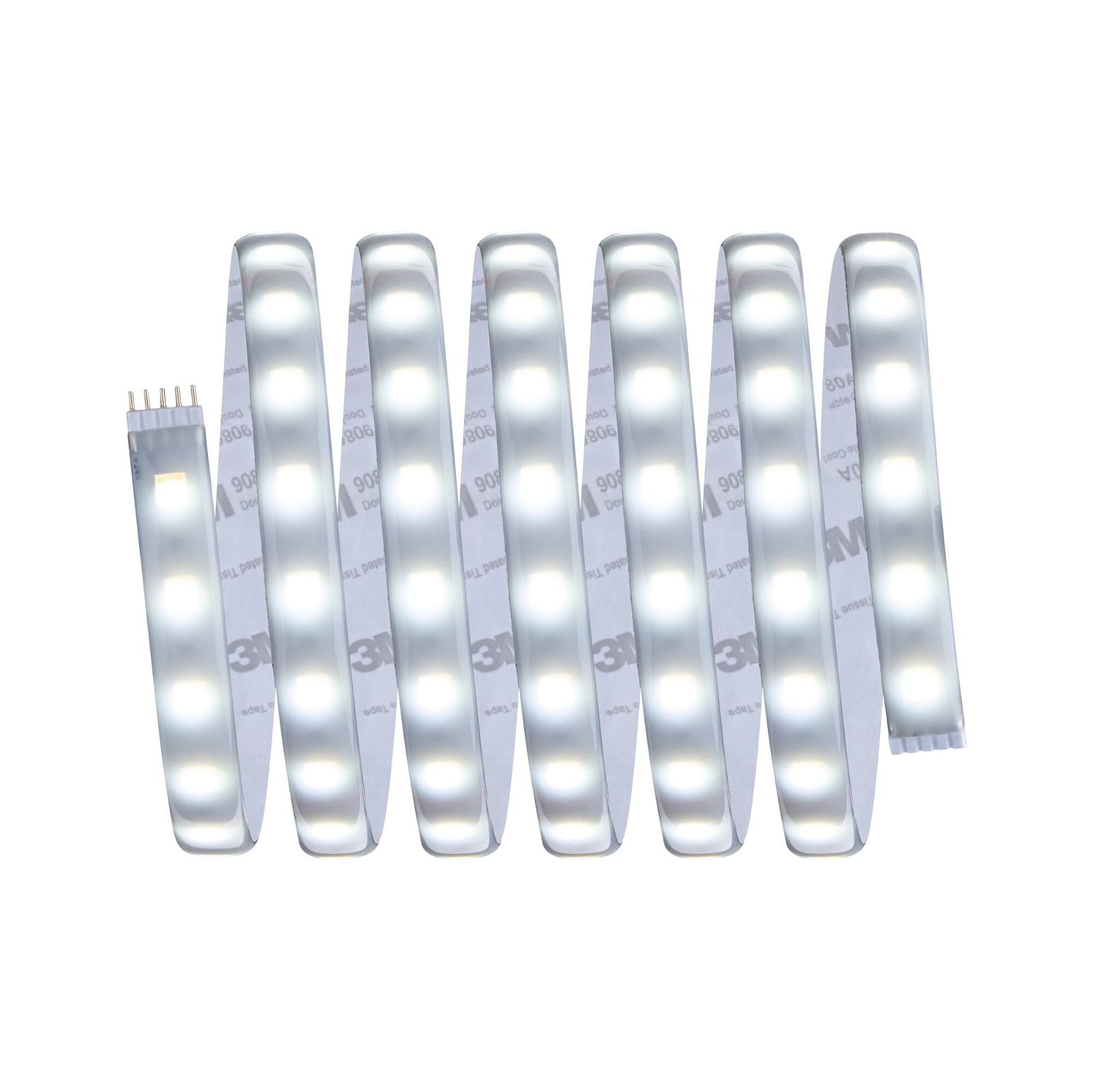 Paulmann LED-Streifen »MaxLED 500 Stripe 2,5m Cover 2700K-6500K 16W 24V Silber Kunststoff«, 1 St.-flammig, IP44 TunableWhite