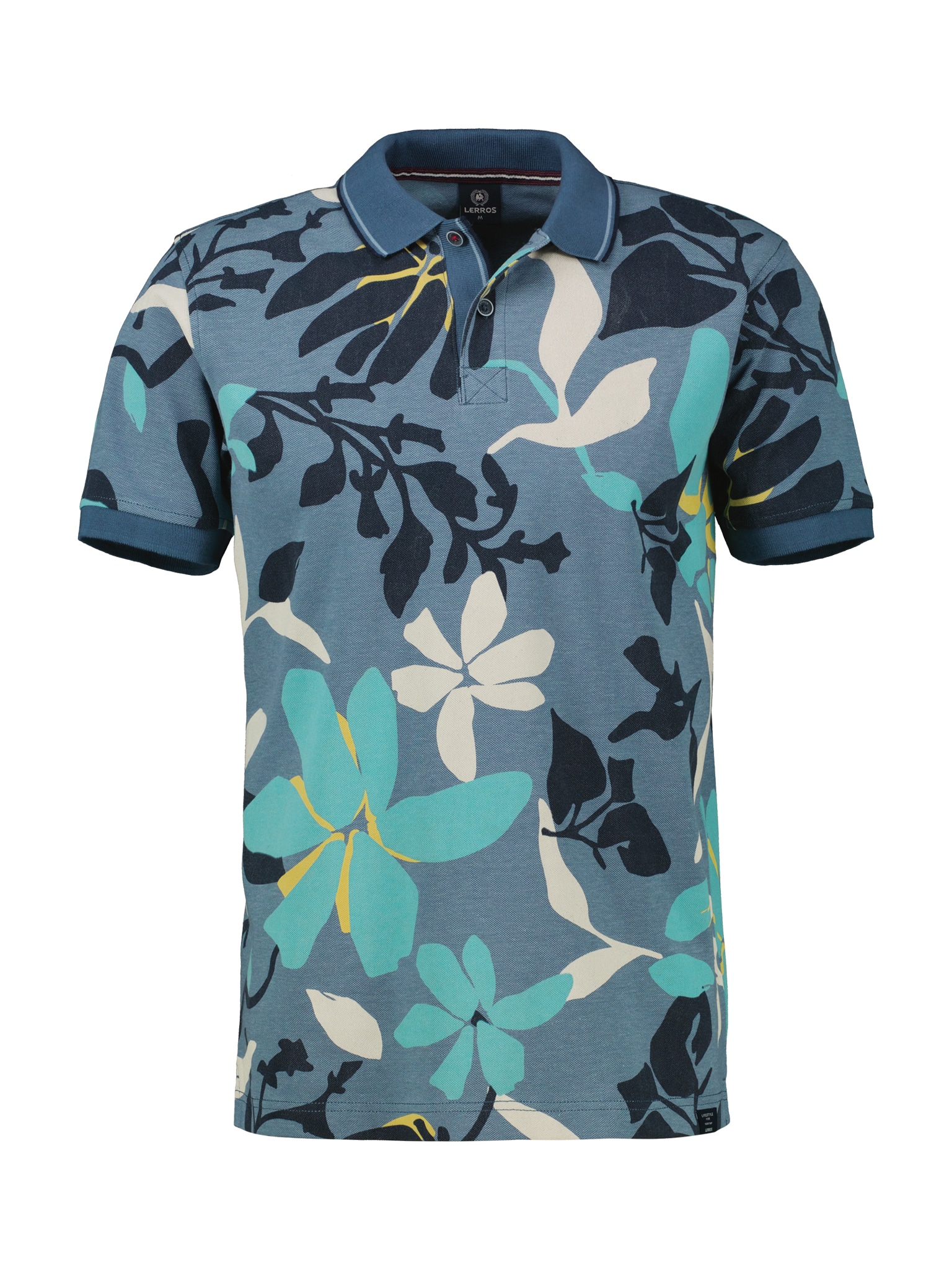 LERROS Poloshirt, mit All-Over Print