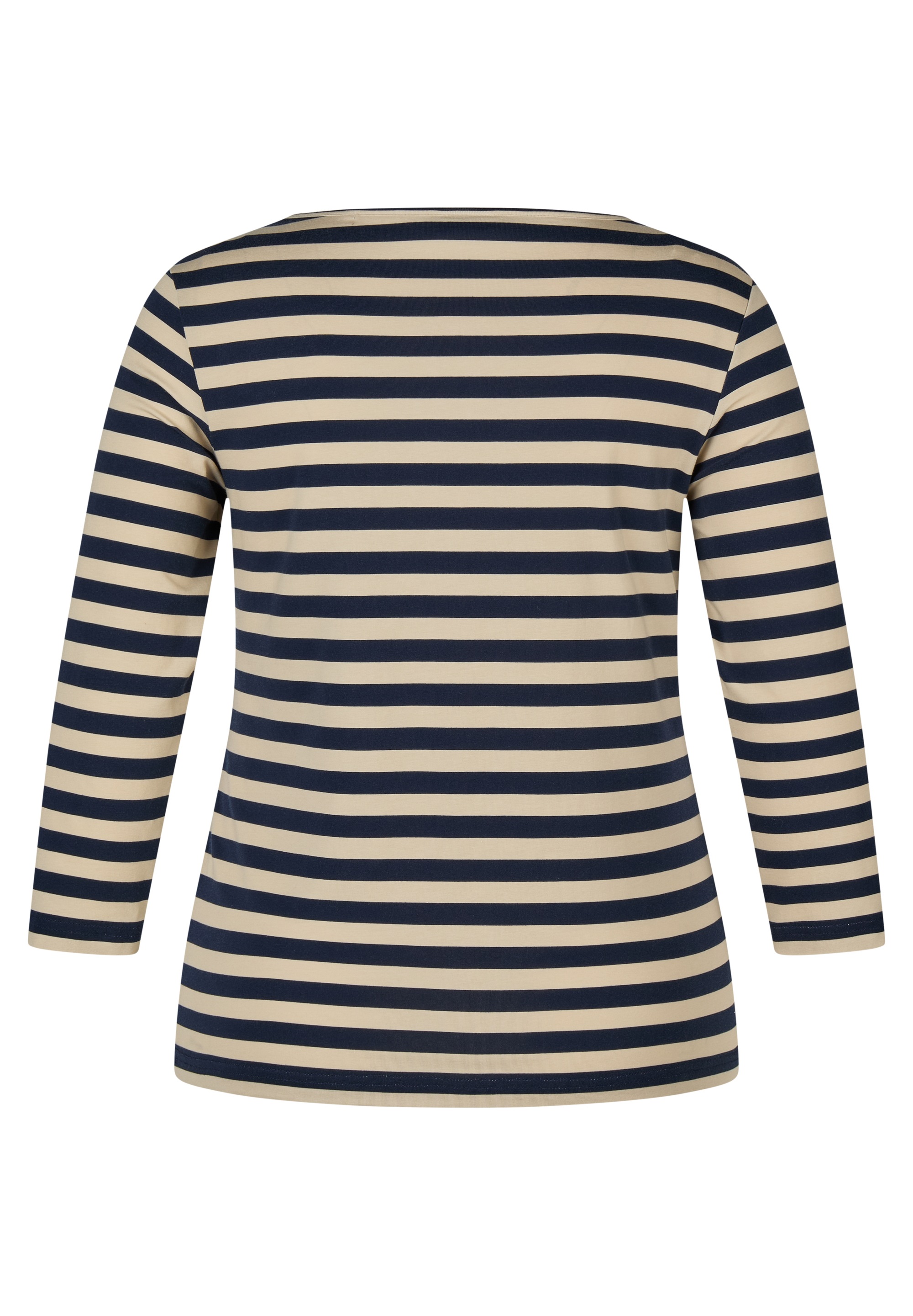 Rabe 3/4-Arm-Shirt mit Rundhals und im Streifen-Look