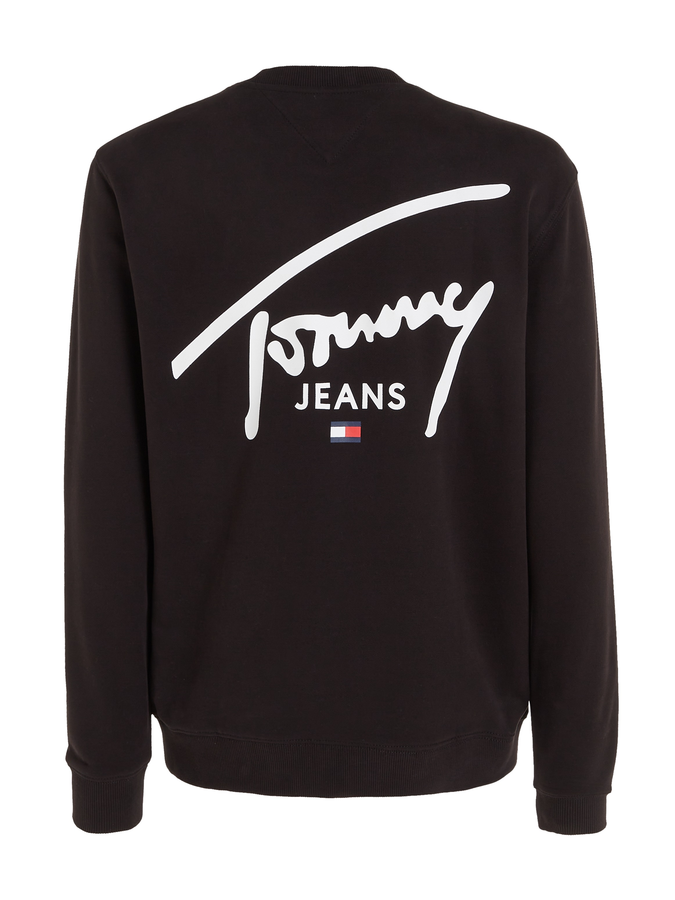 Tommy Jeans Plus Sweater »TJM REG ENTRY GRAPHIC CREW EXT«, Große Größen mit Logoschriftzug