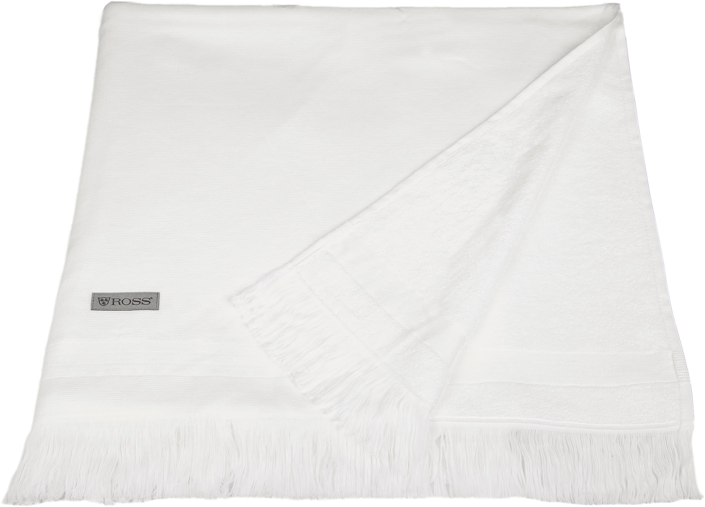 ROSS Hamamtuch »Hamam«, (Packung, 1 St., 1 Hamamtuch), idealer Begleiter für Strand, Sauna oder Wellnessbereich