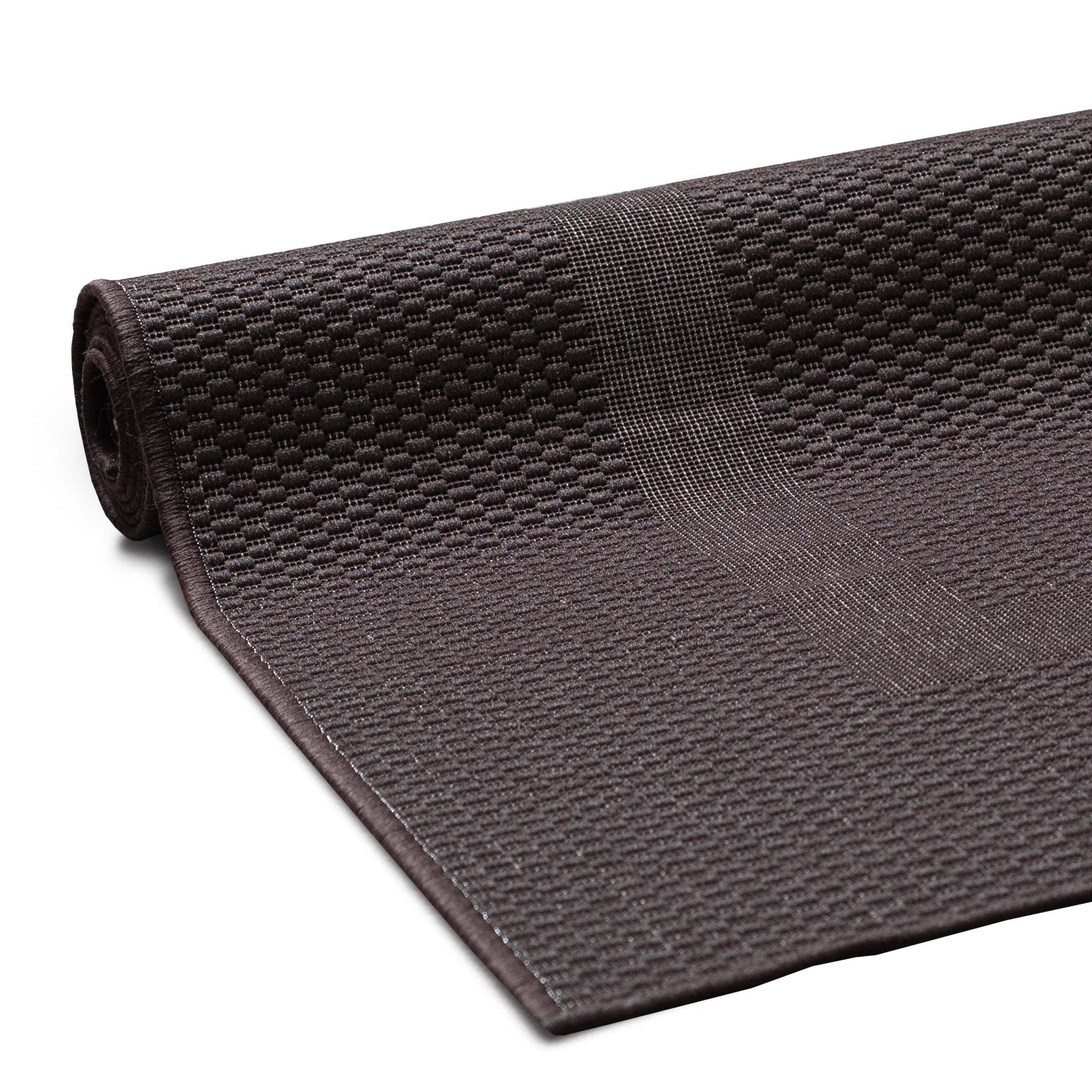 my home Teppich »Venedig Bordüre auch als Läufer erhältlich«, rechteckig, 3 mm Höhe, In- und Outdoor geeignet, Sisal-Optik, Wetterfest & UV-beständig