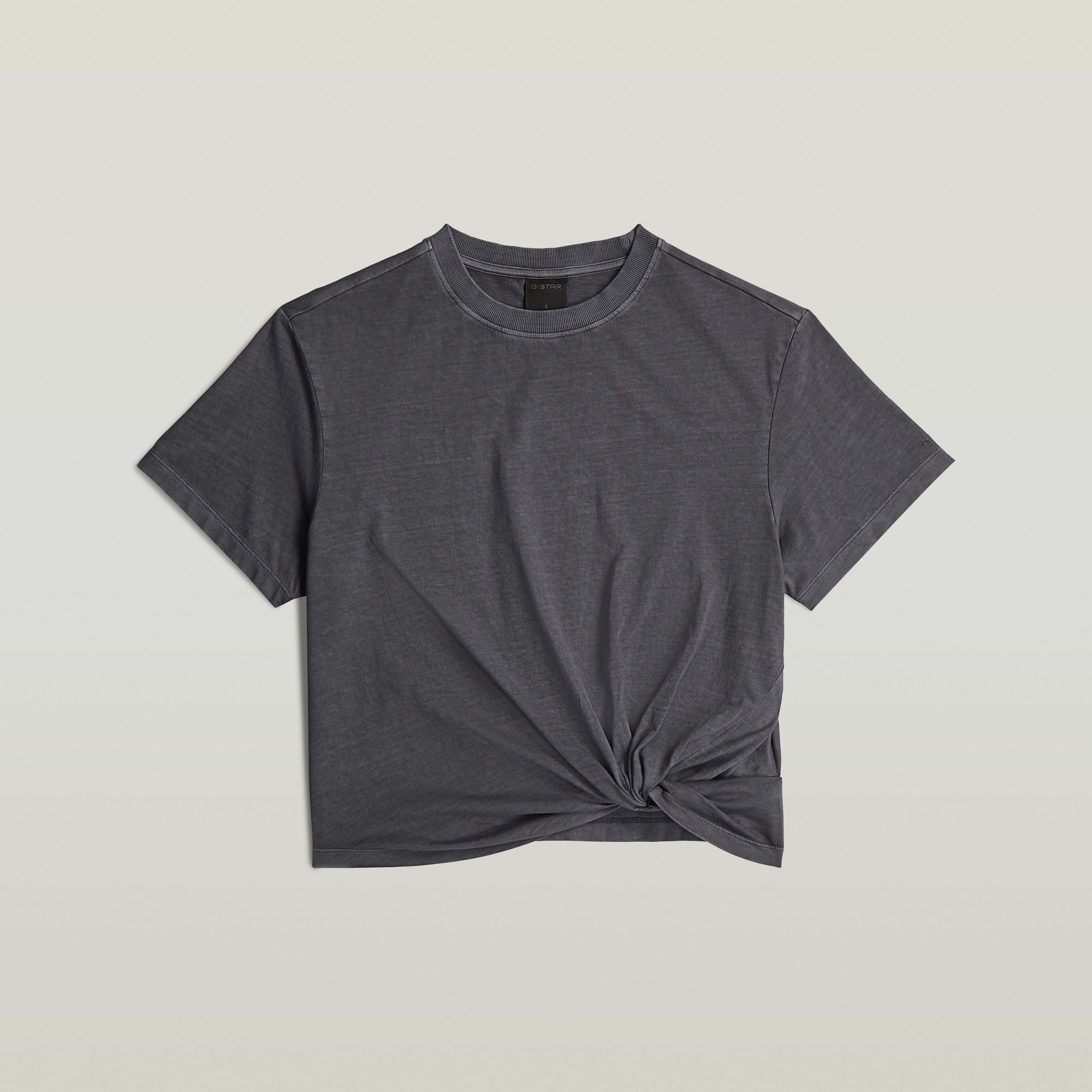 G-STAR T-Shirt »Relaxed Knot« mit Knotendetail, Rundhalsform