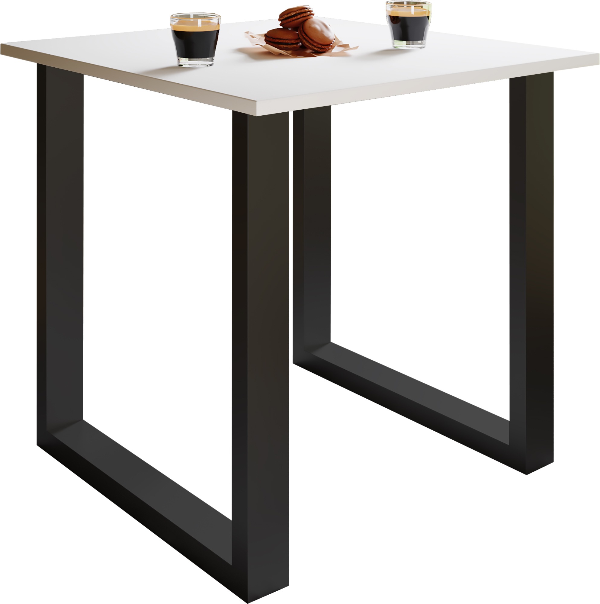 VCM Esstisch "Premium Holz Esstisch Küchentisch Xona U 80x50" 1 Stk. tlg.