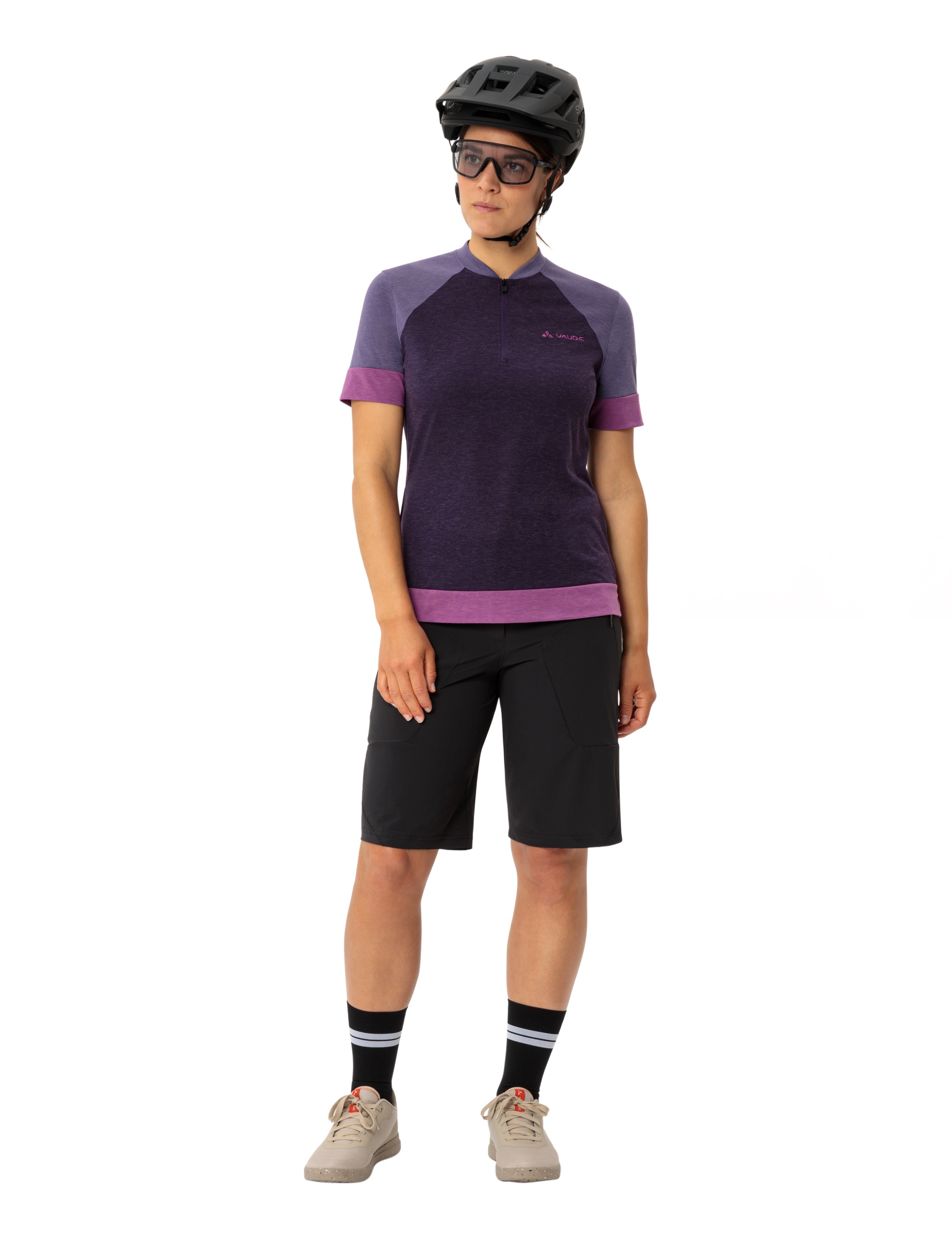 VAUDE Funktionsshirt »WOMEN'S ALTISSIMO Q-ZIP SHIRT«, Fahrradshirt
