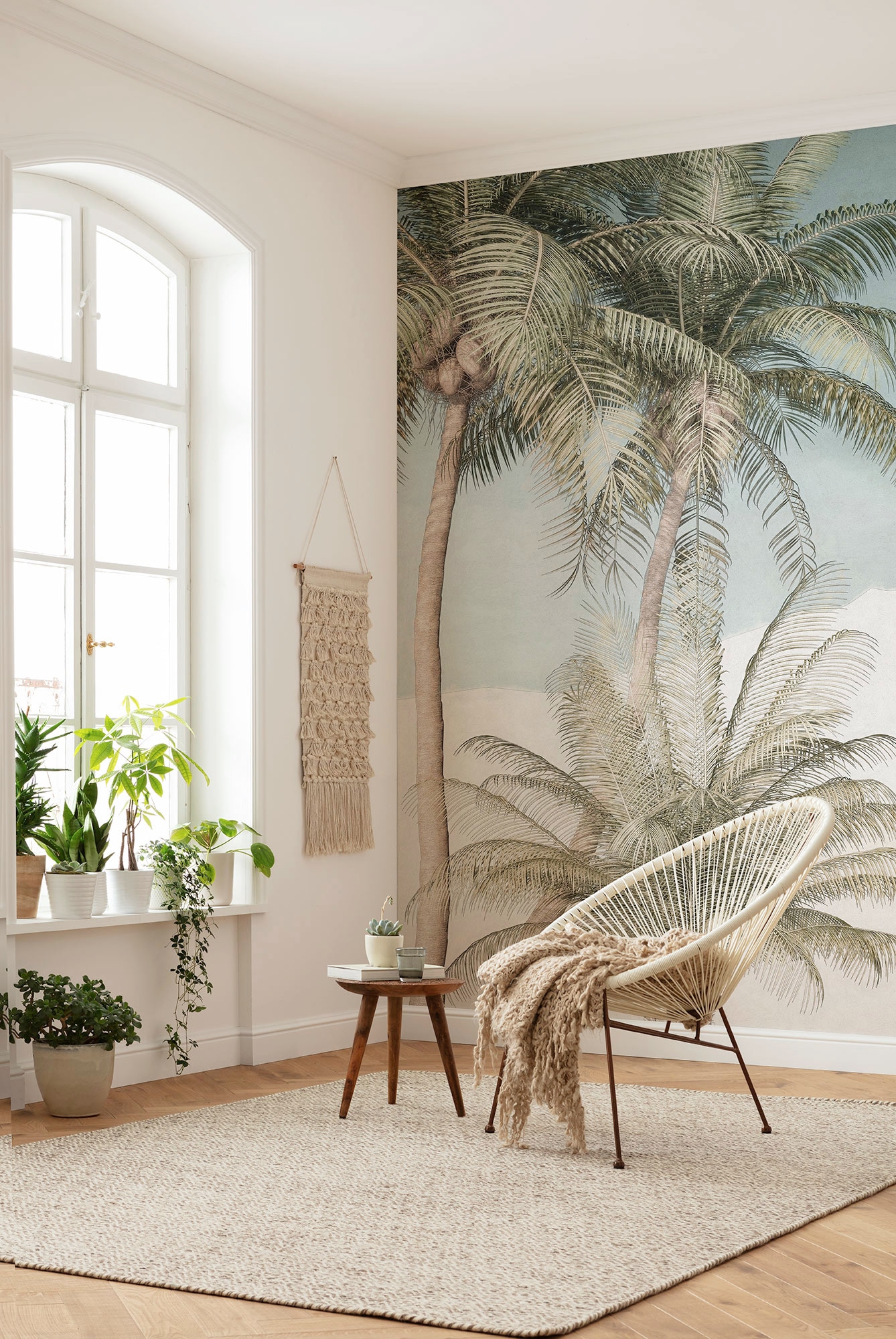 online Jahren 200x280 »Palm Garantie Vliestapete, (Breite Fototapete Oasis«, x XXL floral-Wald-natürlich, Komar | Höhe), 3 kaufen Bahnbreite 100 cm cm mit