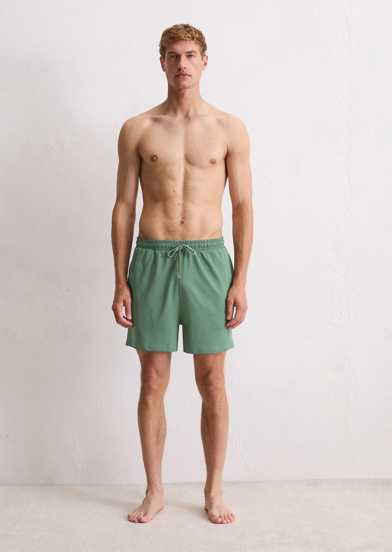 Marc O'Polo Relaxshorts »Mix & Match Cotton«  mit seitlichen Taschen, Bindeband, Gummizug