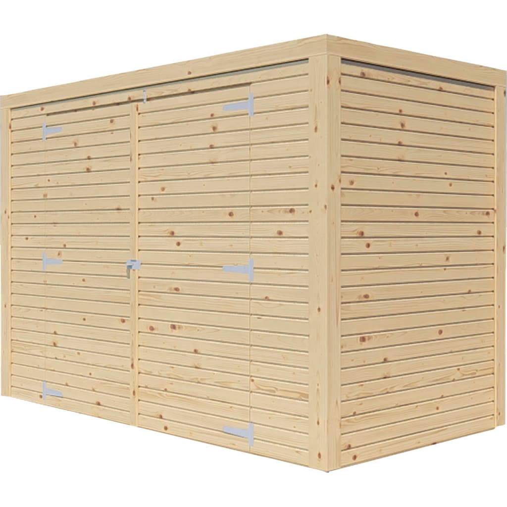 KONIFERA Fahrradbox »Bike Box«, (Komplett-Set)