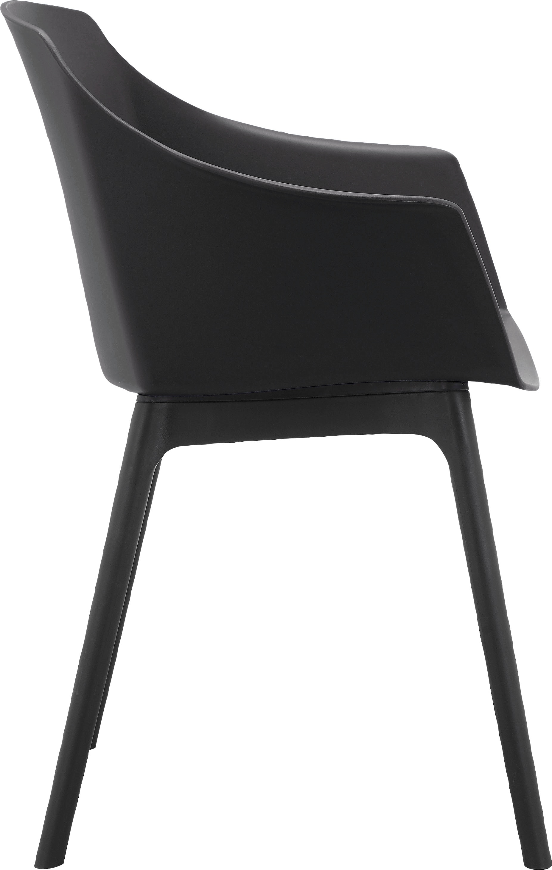 INOSIGN Esszimmerstuhl »Granhult«, 2 St., im 2er Set, Sitzschale und Gestell aus Kunststoff, Sitzhöhe 48 cm