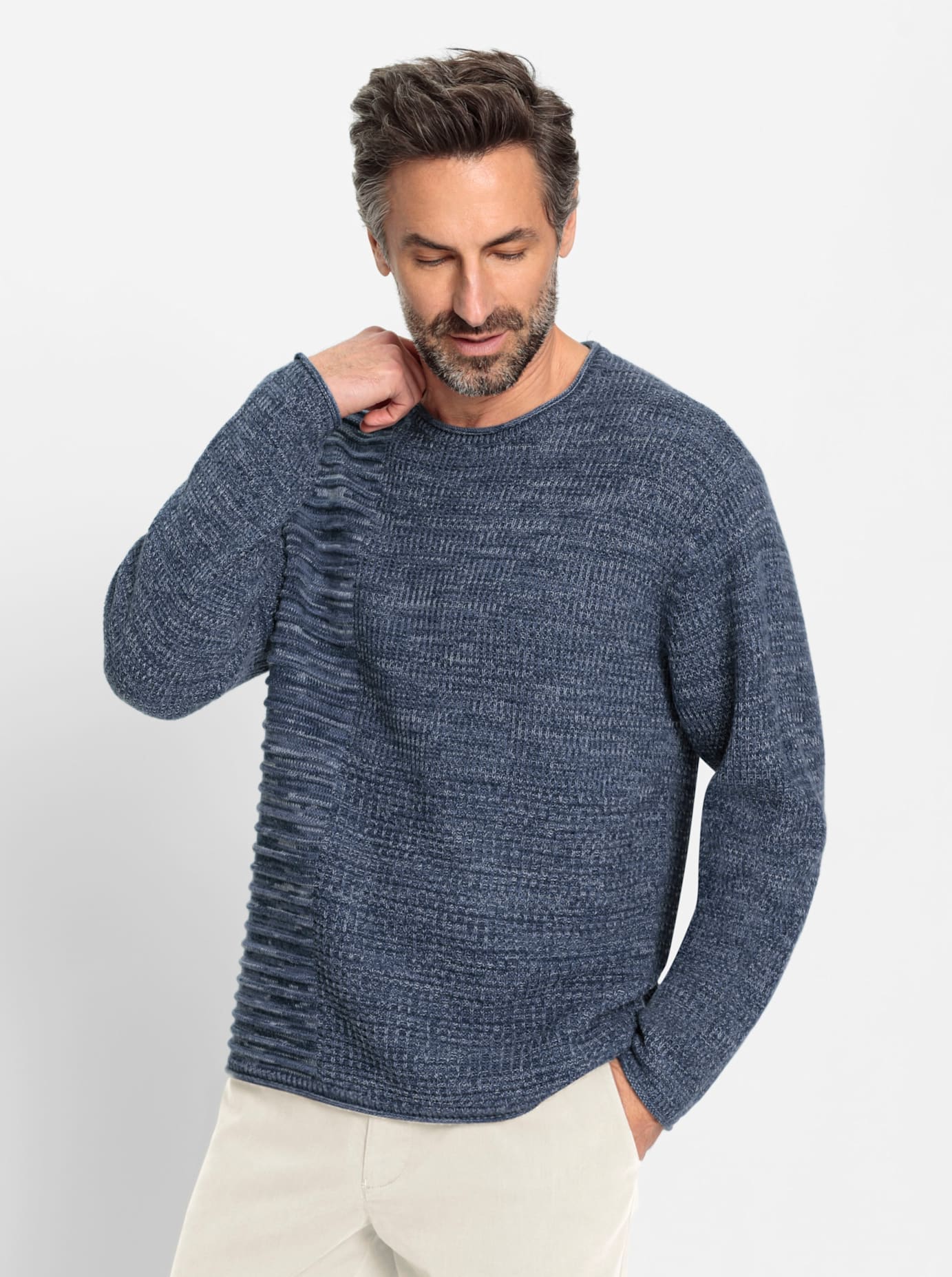 Marco Donati Rundhalspullover »Pullover«