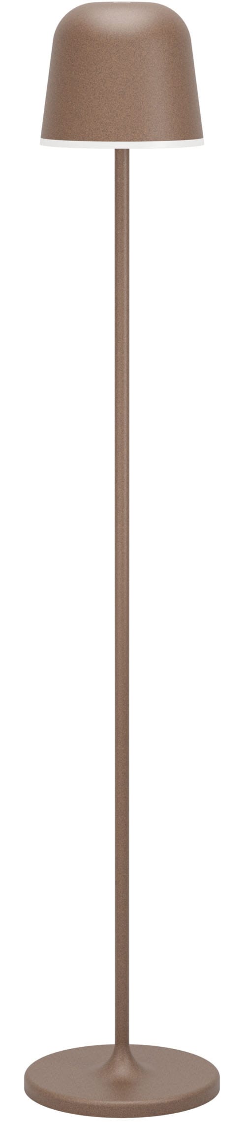 EGLO Stehlampe »MANNERA-L Stehlampe - Alu, Stahl - LED - 4,3W - IP54« LED-Modul 1 Stk. Neutralweiß | Warmweiß Standleuchte, Leselampe, Wohzimmer, Schlafzimmer, H140 x Ø16 cm