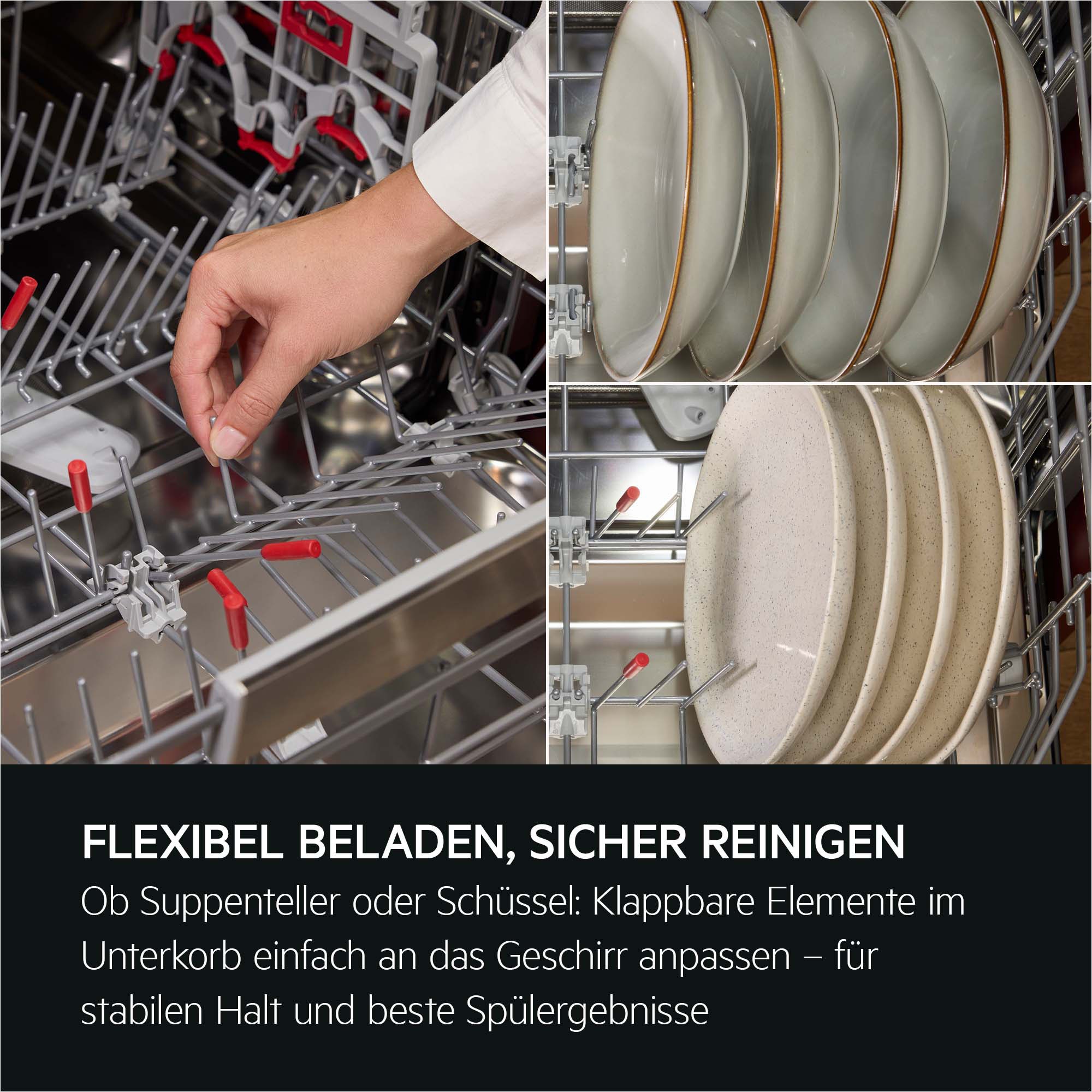 AEG vollintegrierbarer Geschirrspüler »GI9200X2TC« 8,4 l 14 tlg. Maßgedecke Leise Spülmaschine 38 dB kraftvoll gegen Eingebranntes EEK A-10 %