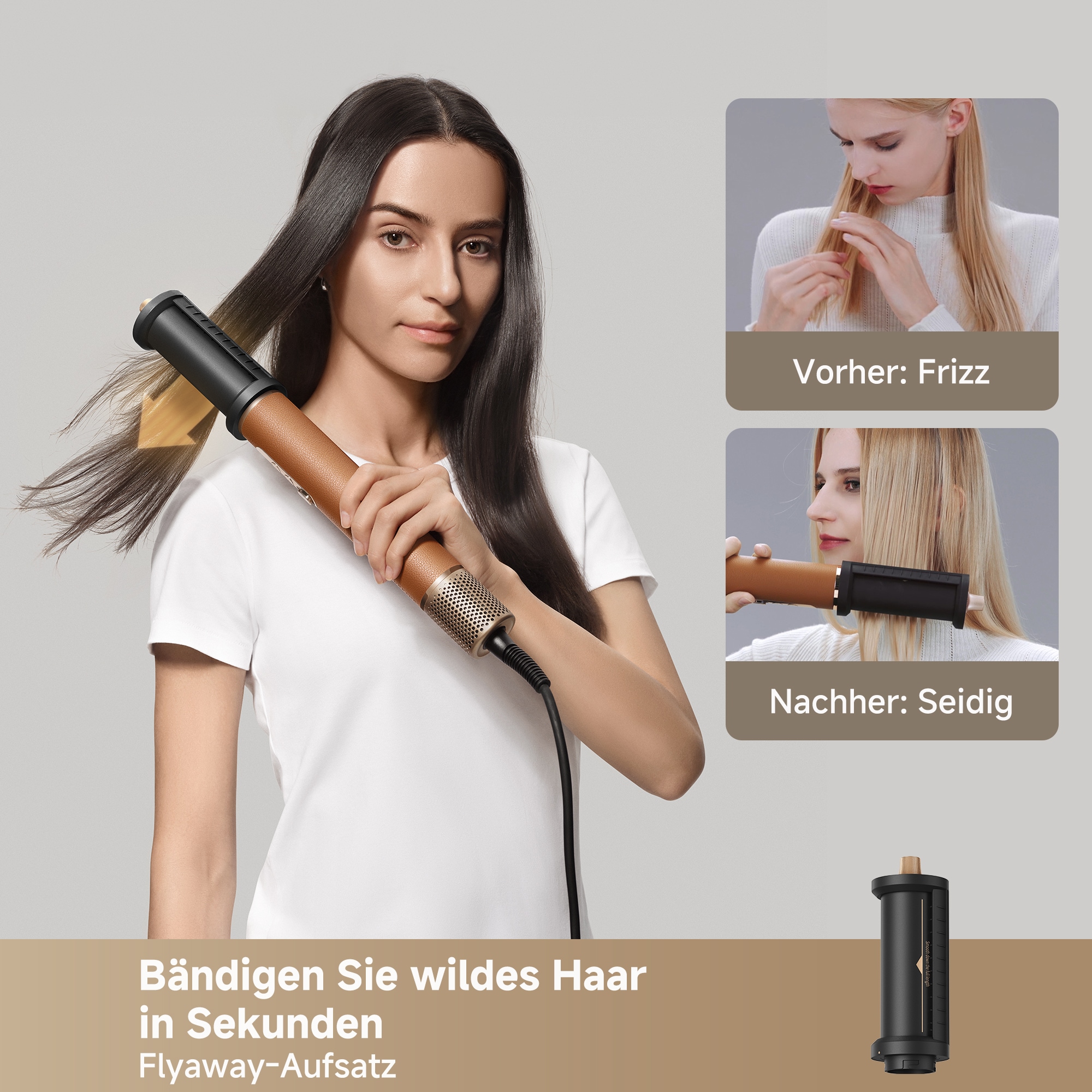 Dreame Haarstyler »AirStyle Pro 2« Multi-Haarstyler, Lockenwickler, Hitzeschutz