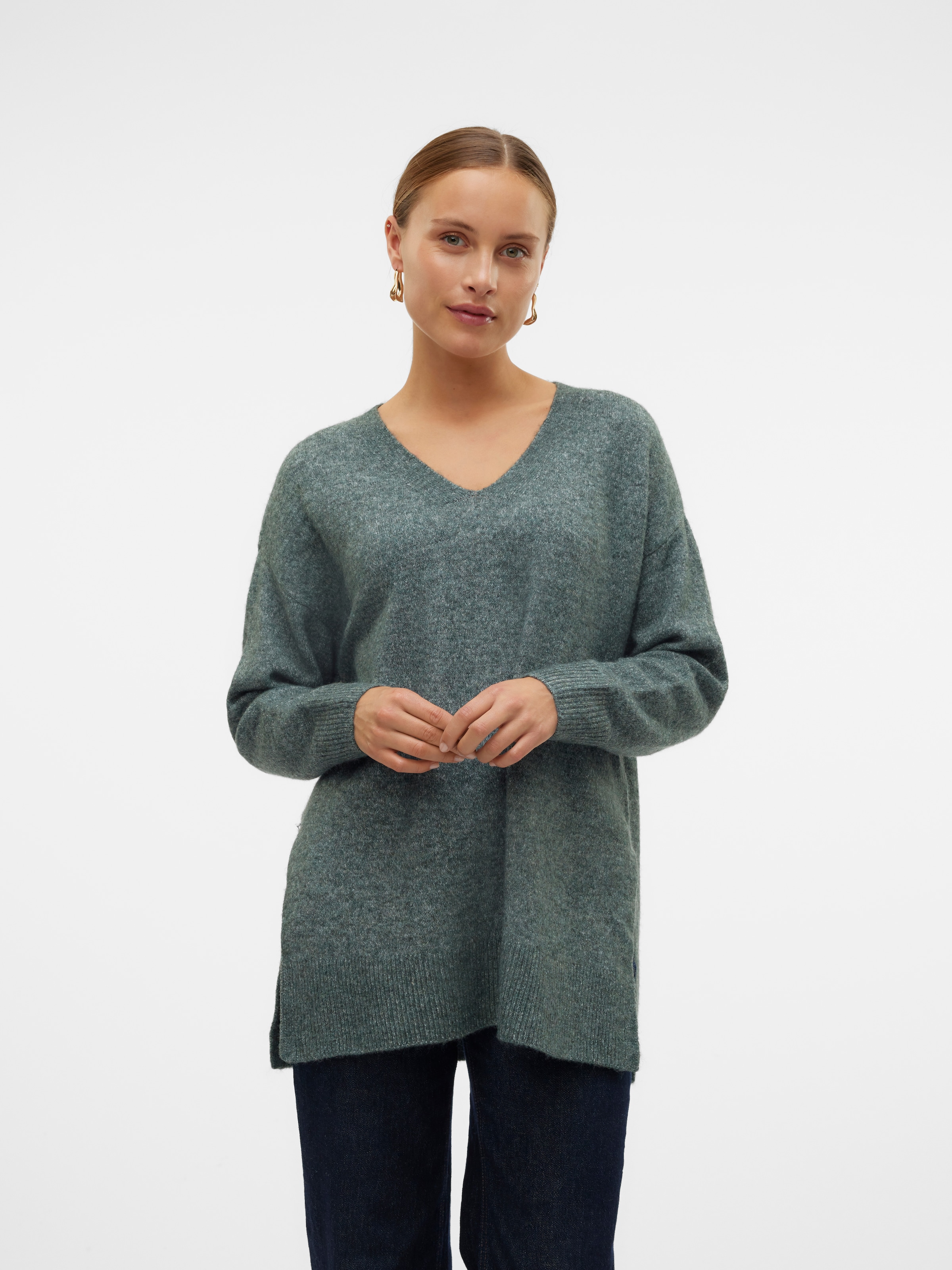 V-Ausschnitt-Pullover »VMFILUCA LS V-NECK LONG PULLOVER GA NOOS«