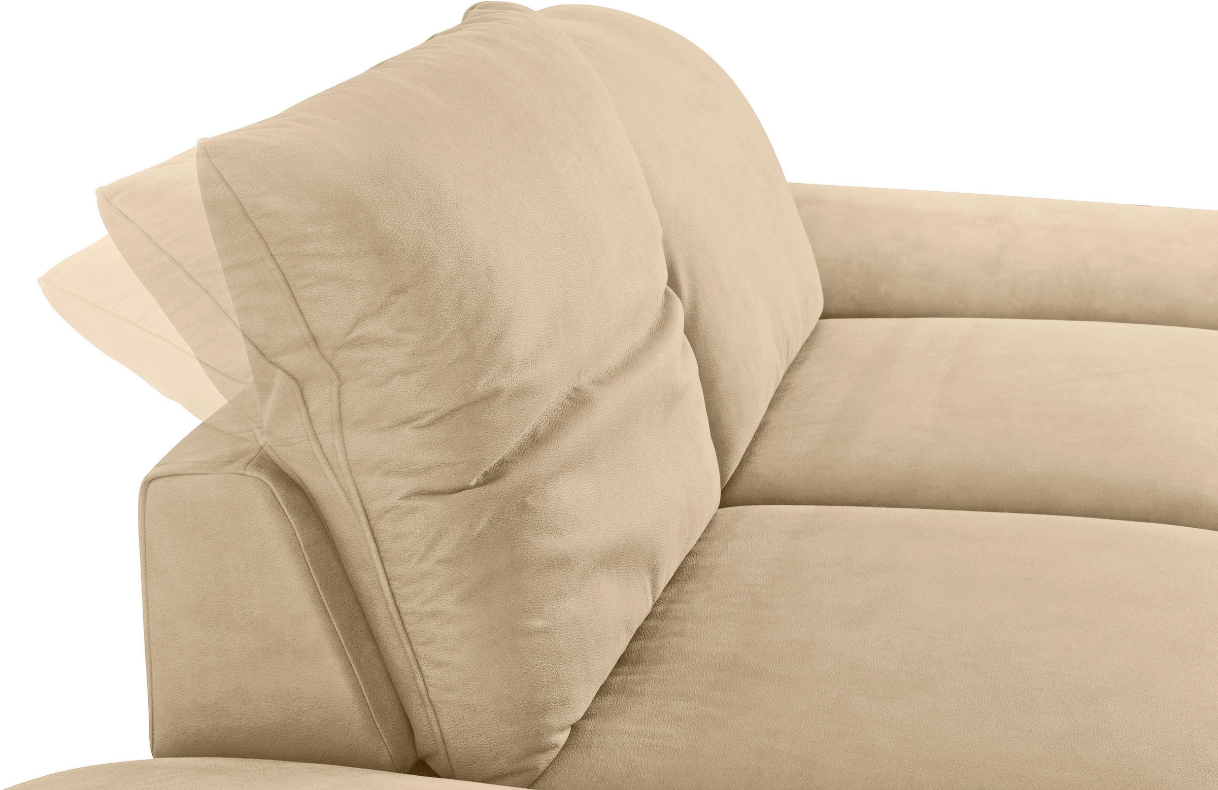 W.SCHILLIG 2,5-Sitzer »enjoy&MORE«, mit Sitztiefenverstellung, Füße silber matt, Breite 232 cm