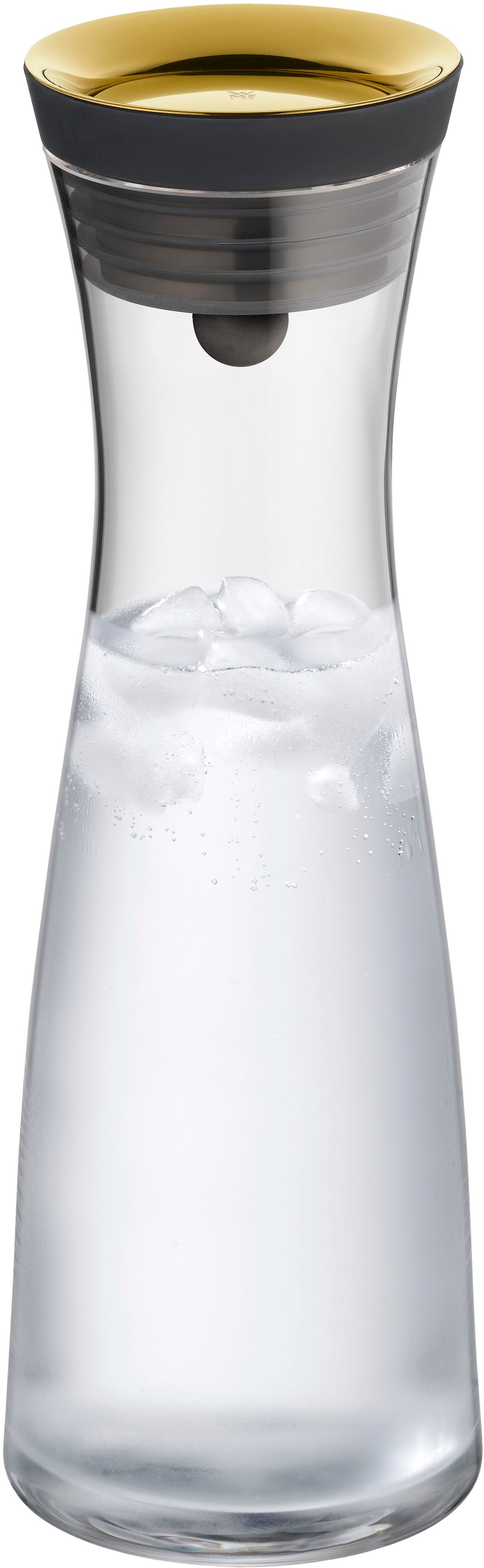 WMF Wasserkaraffe »Basic«, 1 Liter, Glaskaraffe, integriertes Sieb, tropffrei