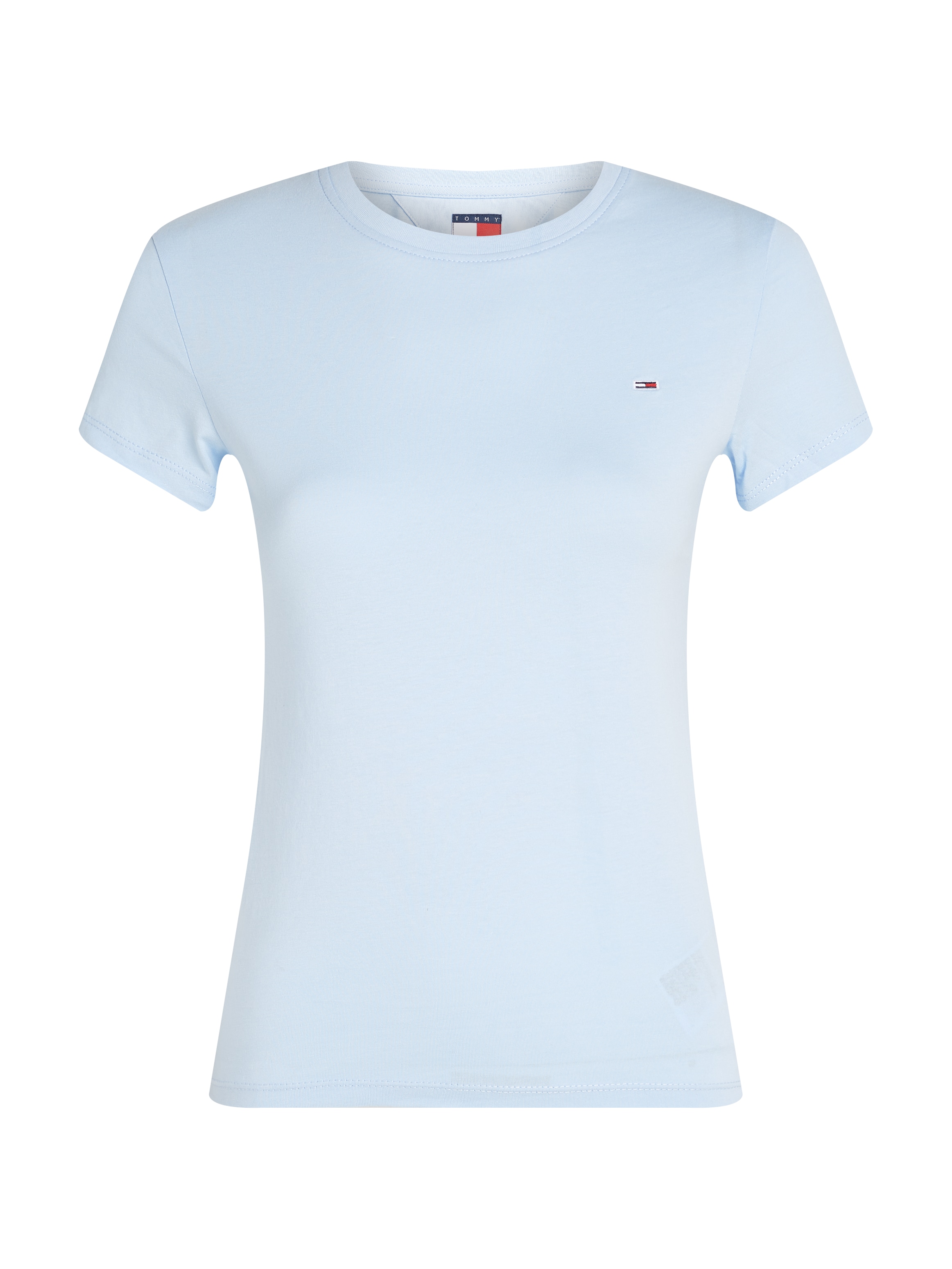 Tommy Jeans T-Shirt »TJW SLIM C-NECK TEE«, mit Logo-Stickerei
