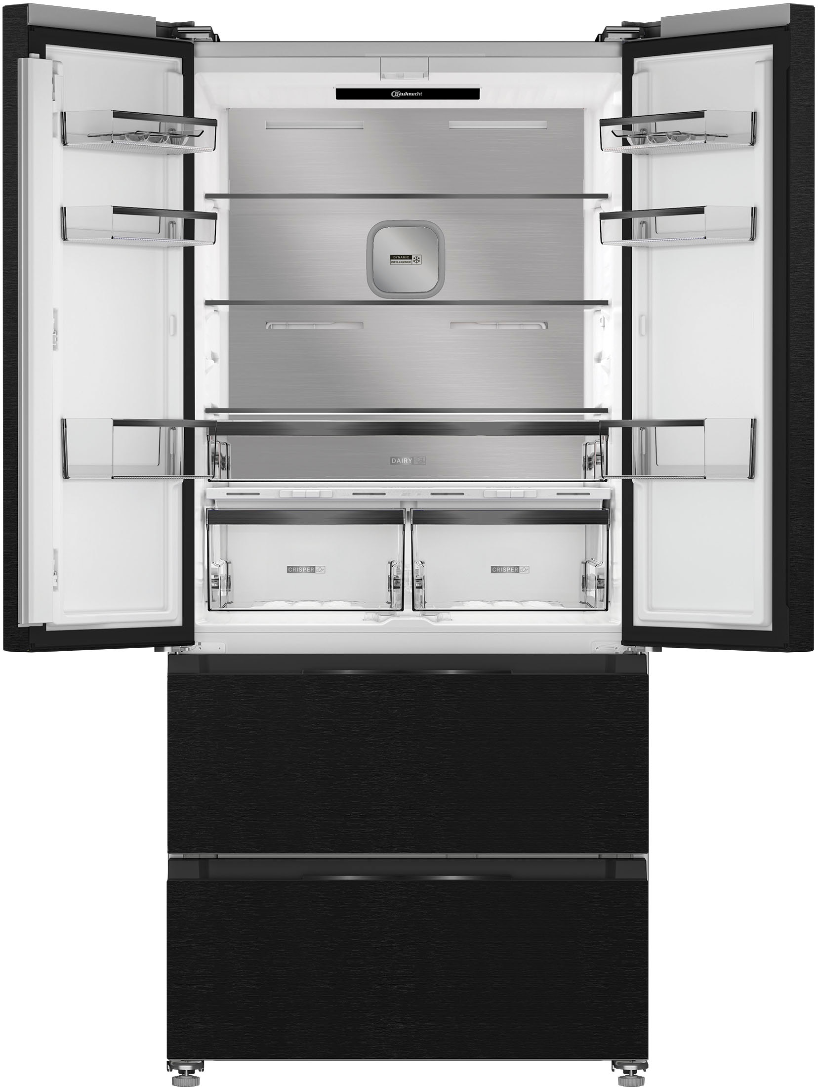 BAUKNECHT Side-by-Side »KGDD NF 1820XLD BL« 182,3 cm hoch 83,2 cm breit FreshShield hält Temperatur und Feuchtigkeit perfekt im Gleichgewicht
