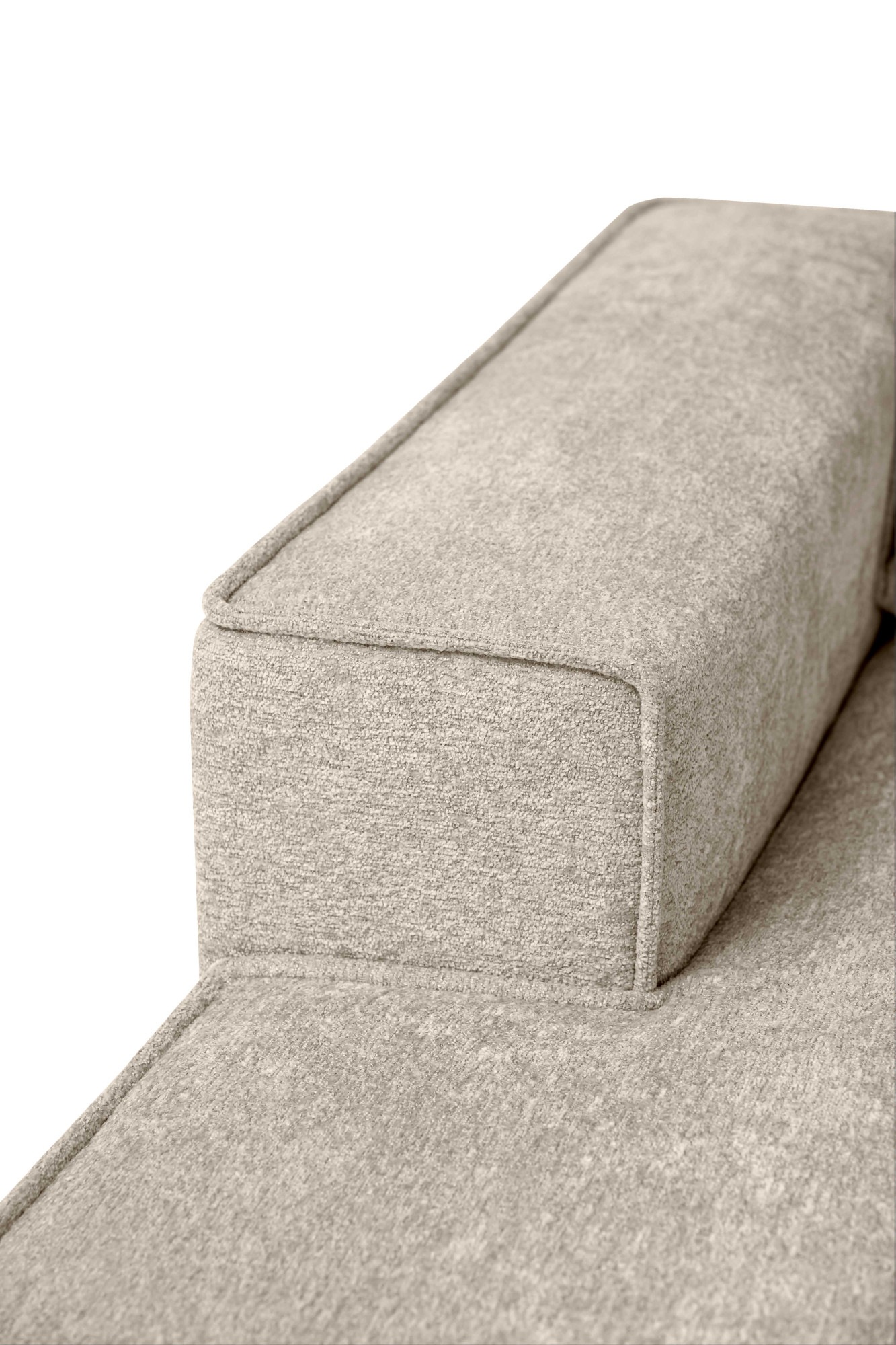 Places of Style Ecksofa »Oland«, 280 cm, im zeitlosem Design und hochwertiger Verabeitung