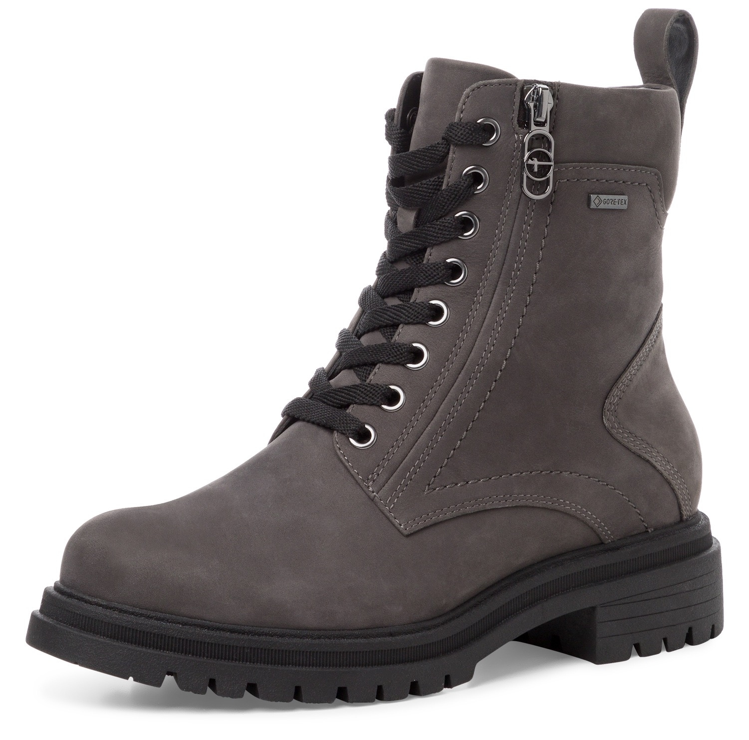 Tamaris Schnürboots, Blockabsatz, Outdoorschuh, Schnürstiefelette, GORE-TEX-Ausstattung